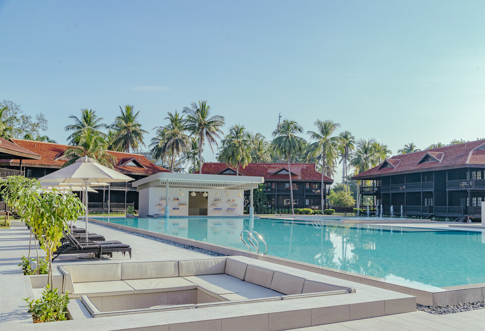 Maleisie Langkawi Pelangi Beach Resort Zwembad