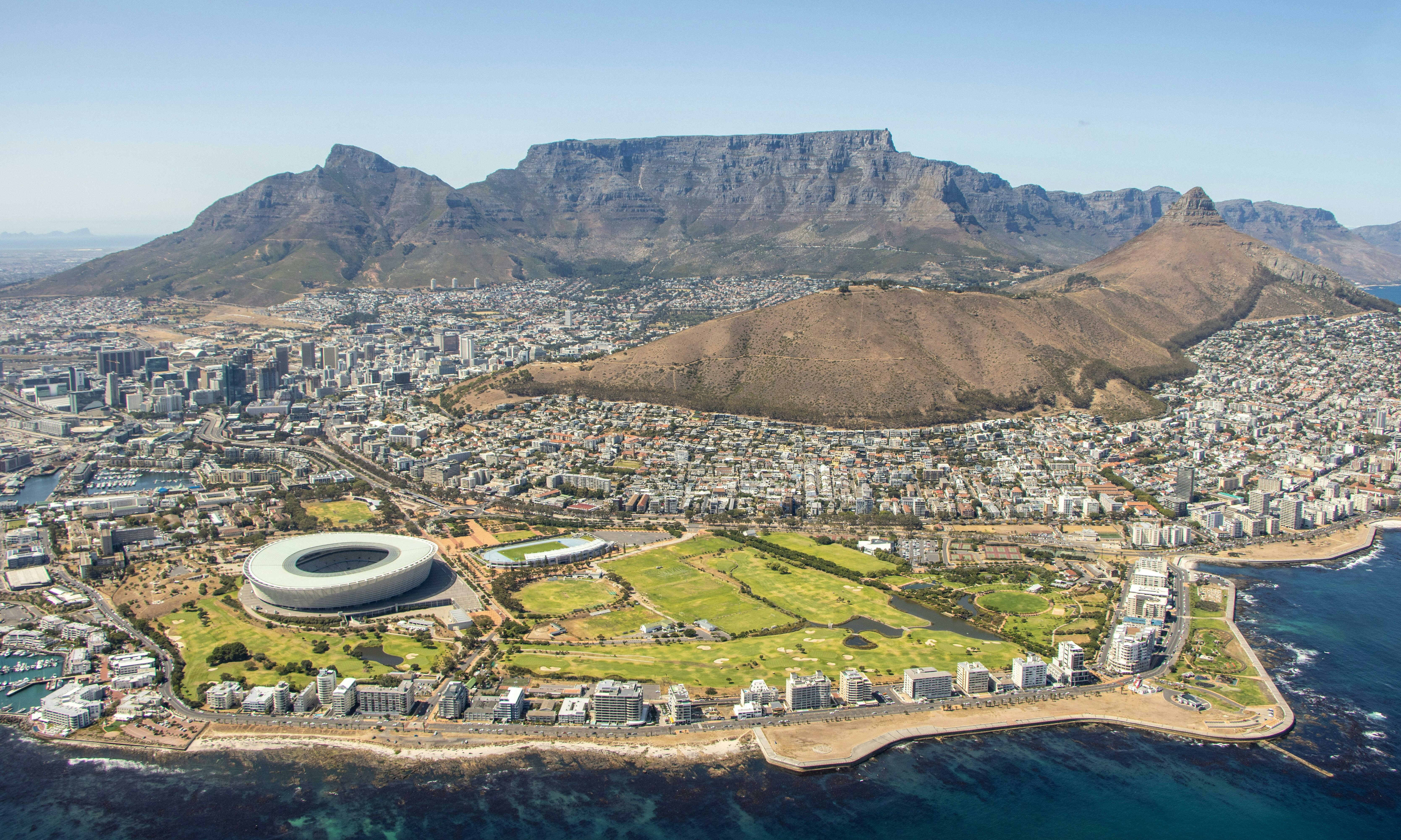 Helikopter Tour Kaapstad ZUid-Afrika