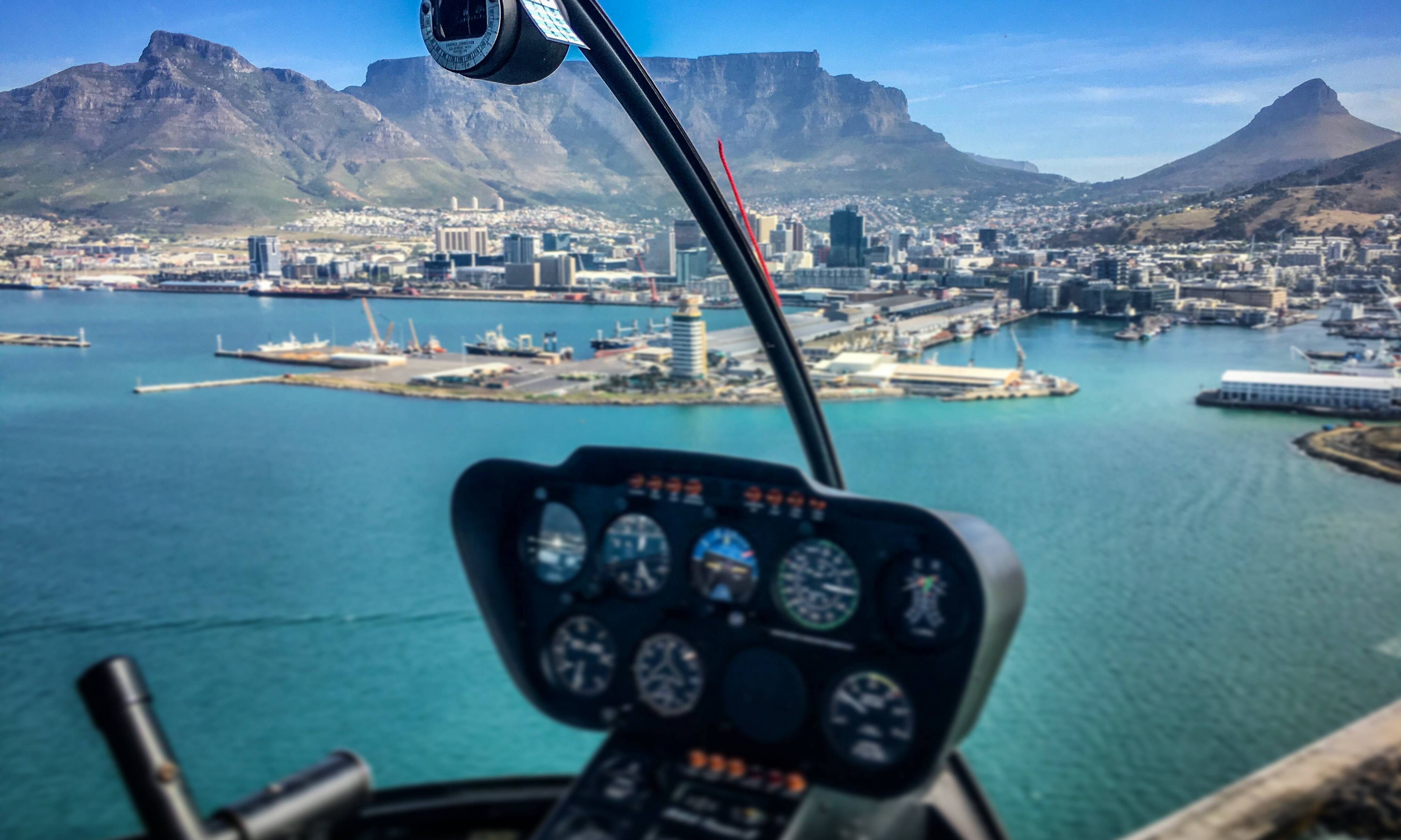 Helikopter Tour Kaapstad ZUid-Afrika