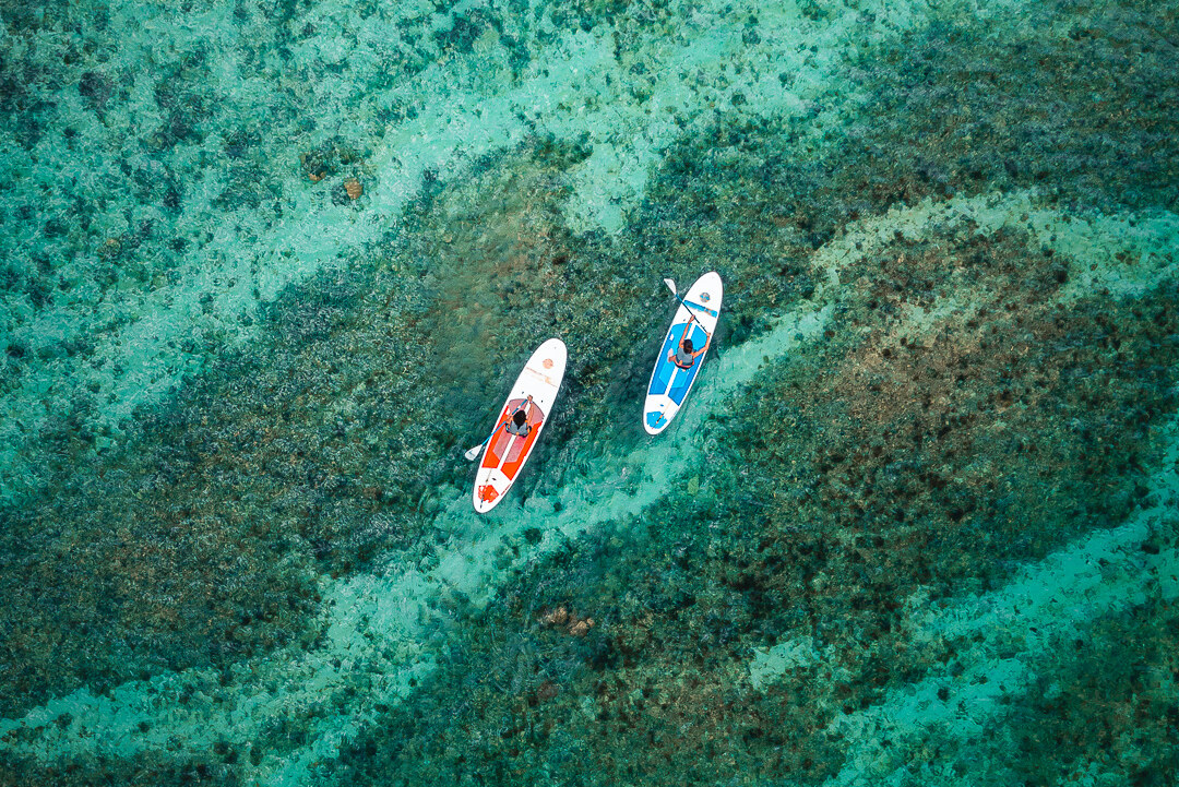 Mauritius Flic en Flac La Pirogue Paddle Board