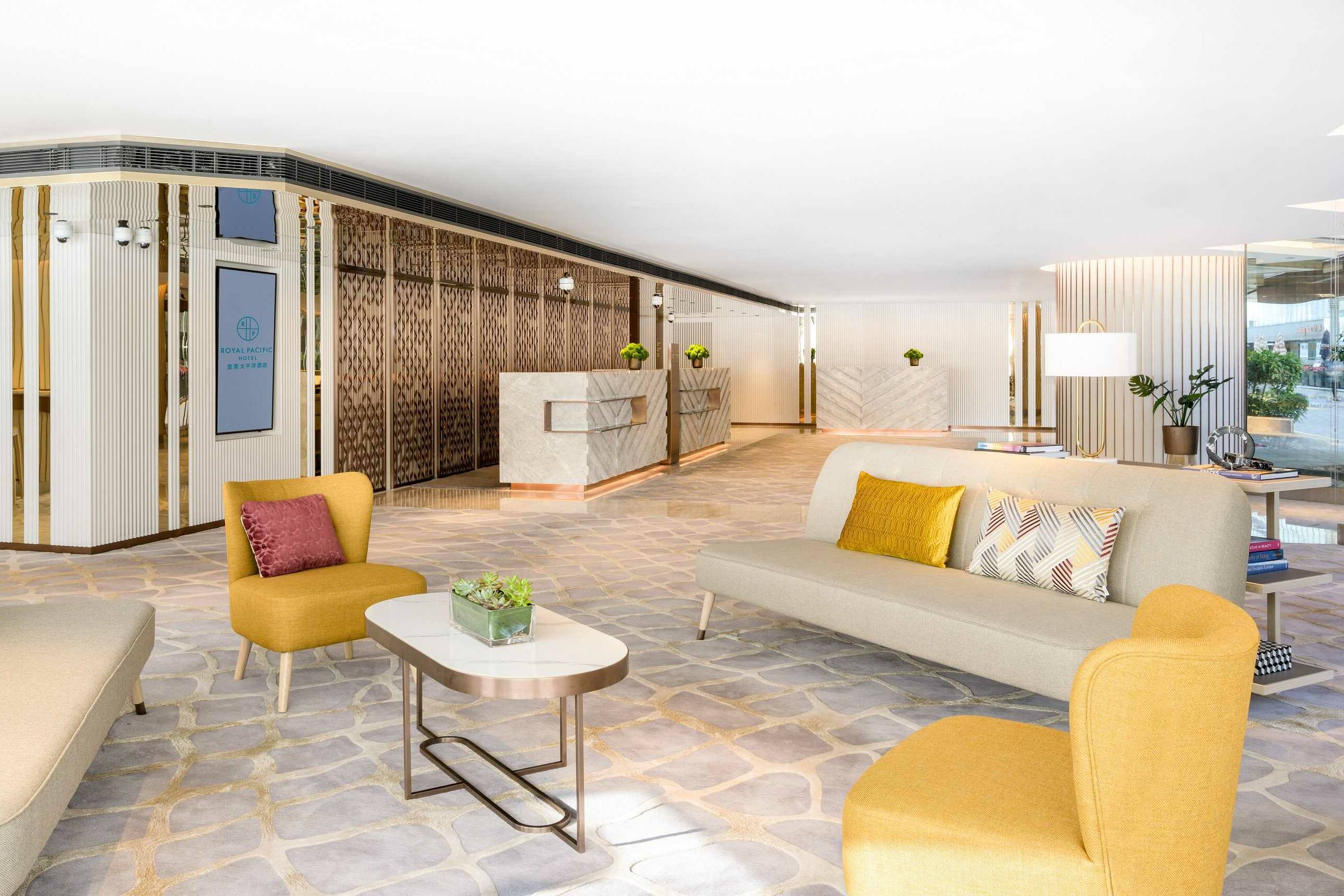 China Hong Kong The Royal Pacific Hotel Towers Lobby Hotel Wing