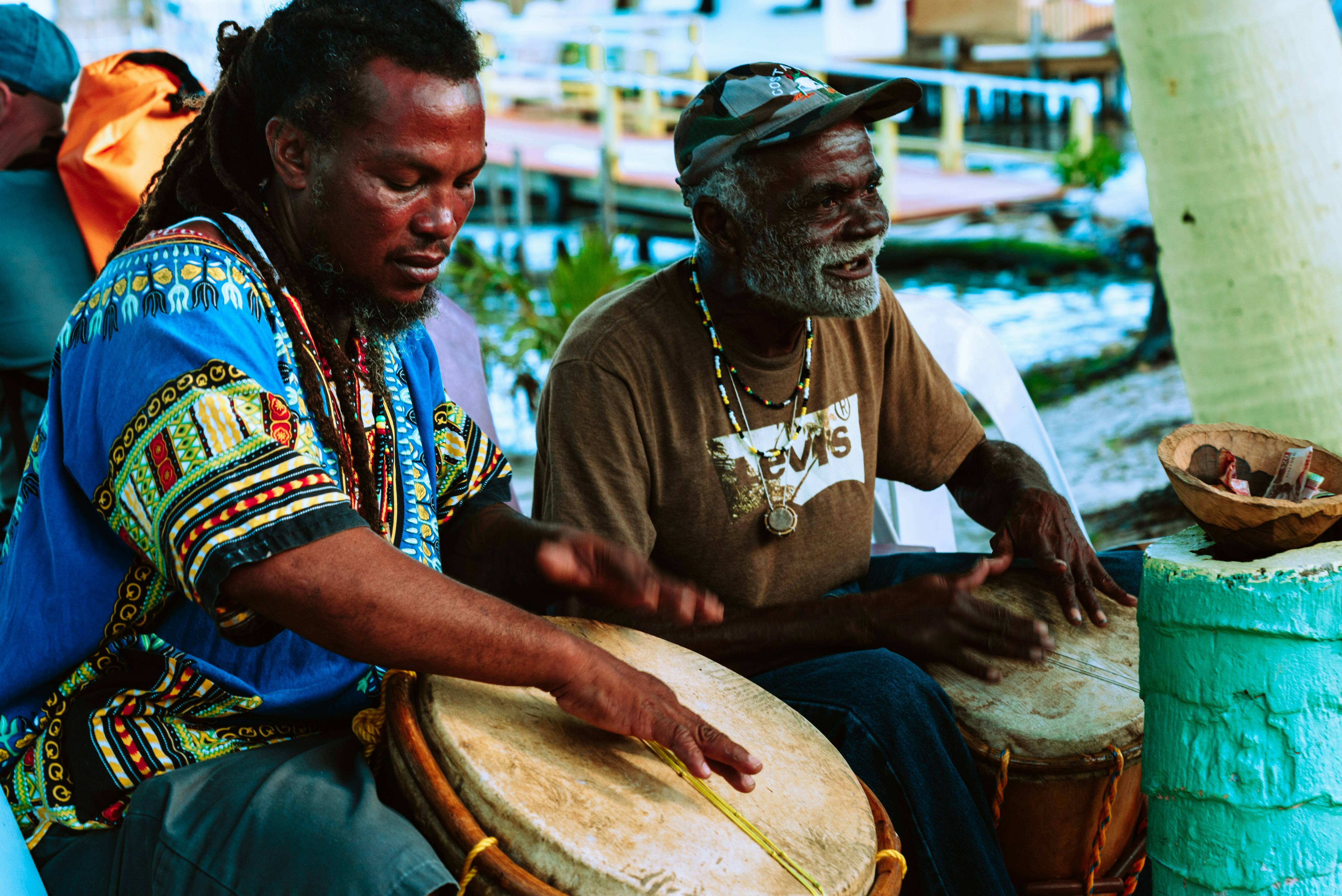 Belize Caye Caulker Eiland Locals