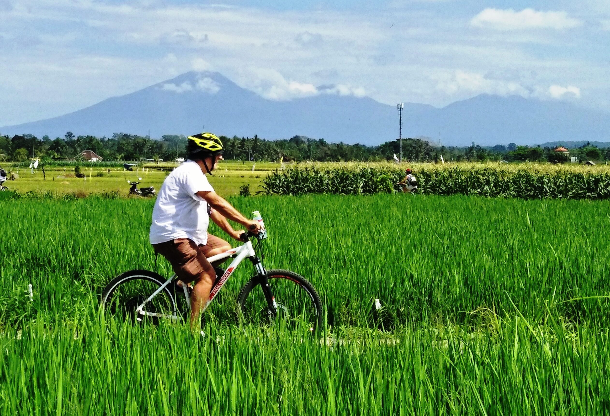 Fietsen in de omgeving van Ubud per e-bike op Bali