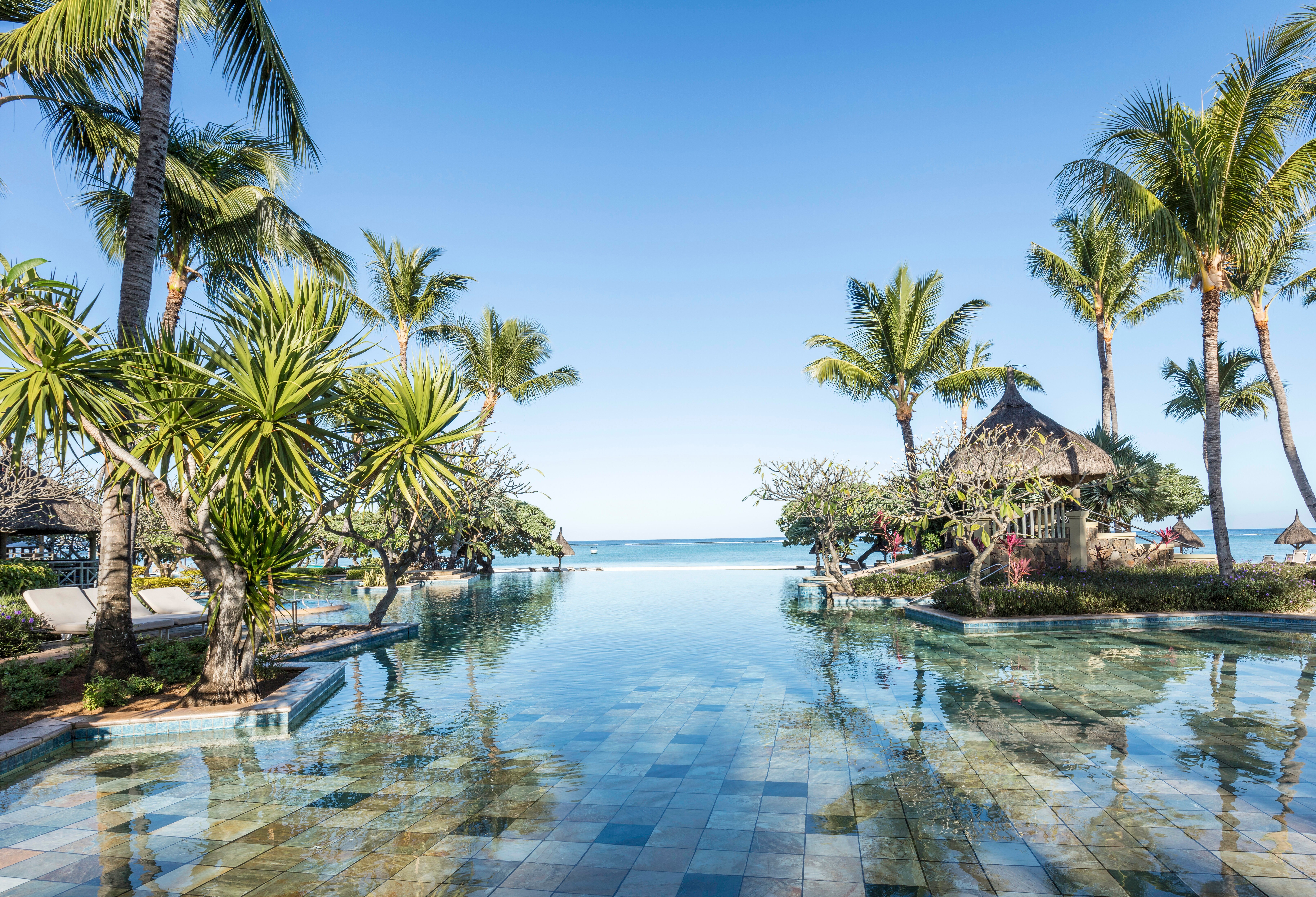 Mauritius Flic Flac La Pirogue Zwembad