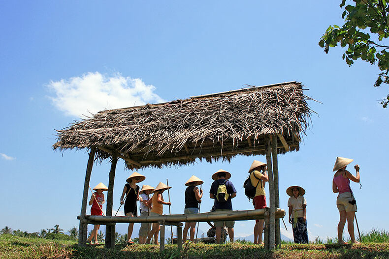 Trekking op het platteland van Bali