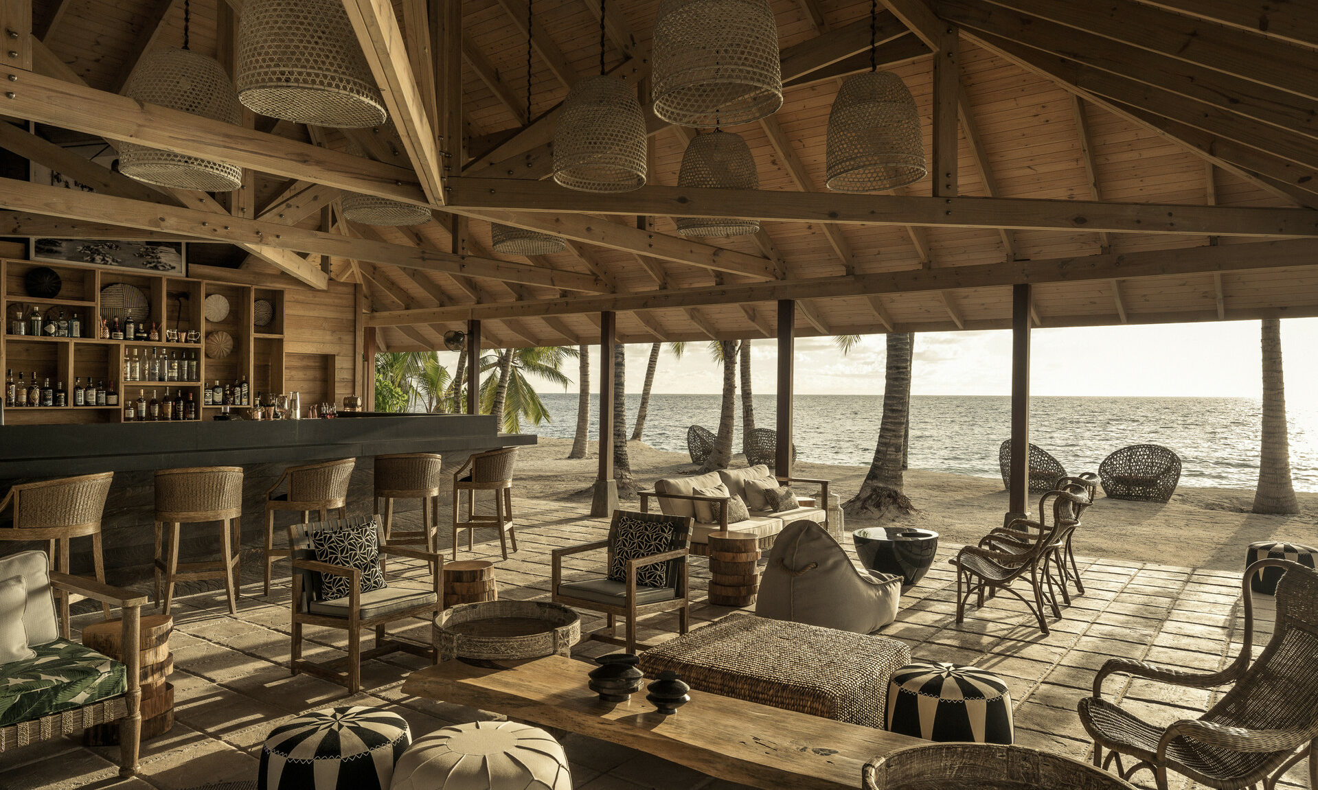 Seychellen Four Seasons Desroches Island Lounge