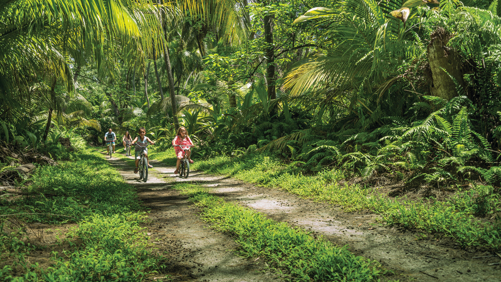 Seychellen Four Seasons Desroches Fiets