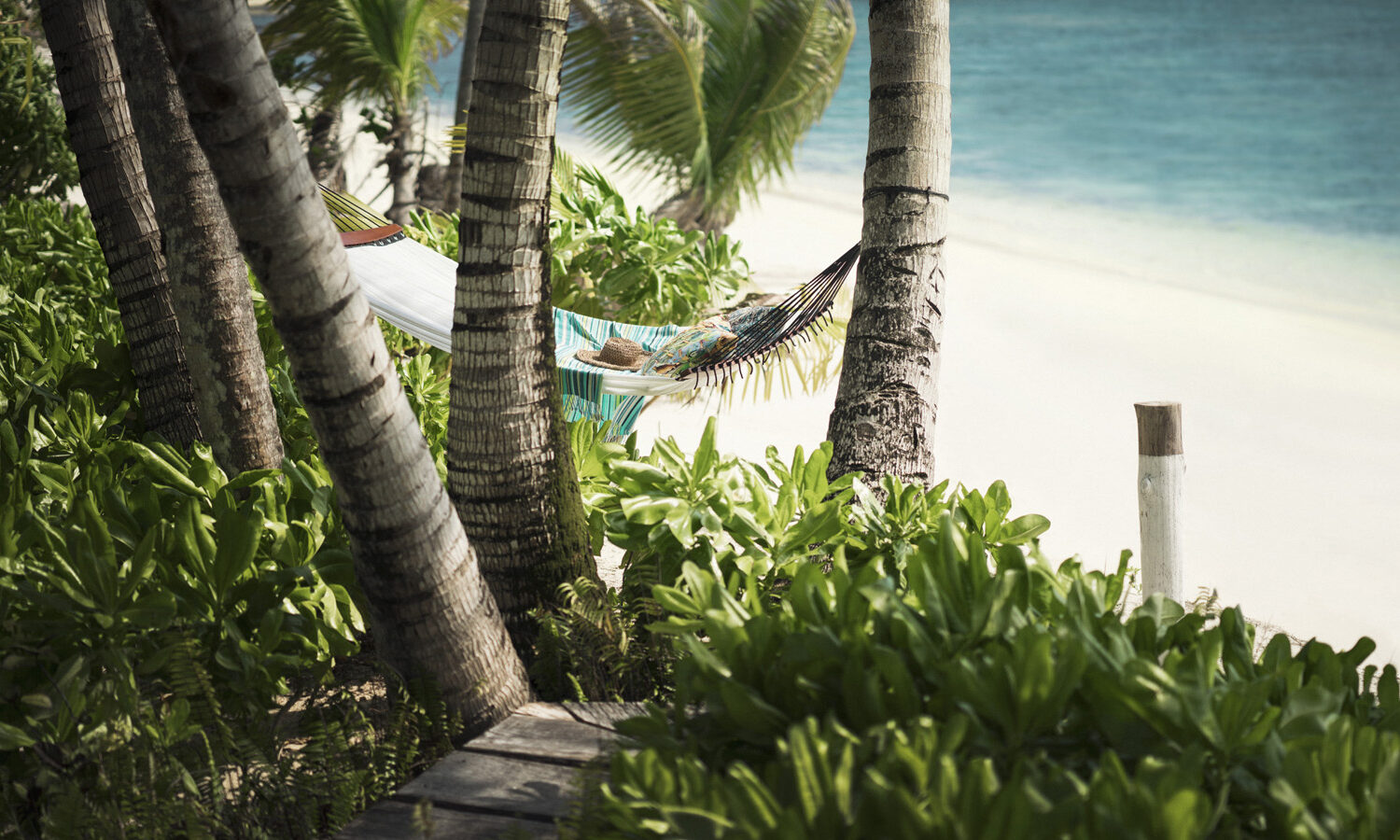 Seychellen Four Seasons Desroches Island Hangmat
