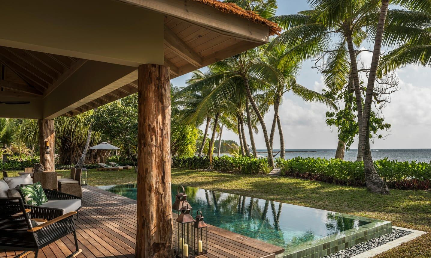 Four Seasons Resort Seychellen Desroches Island Plunge Pool
