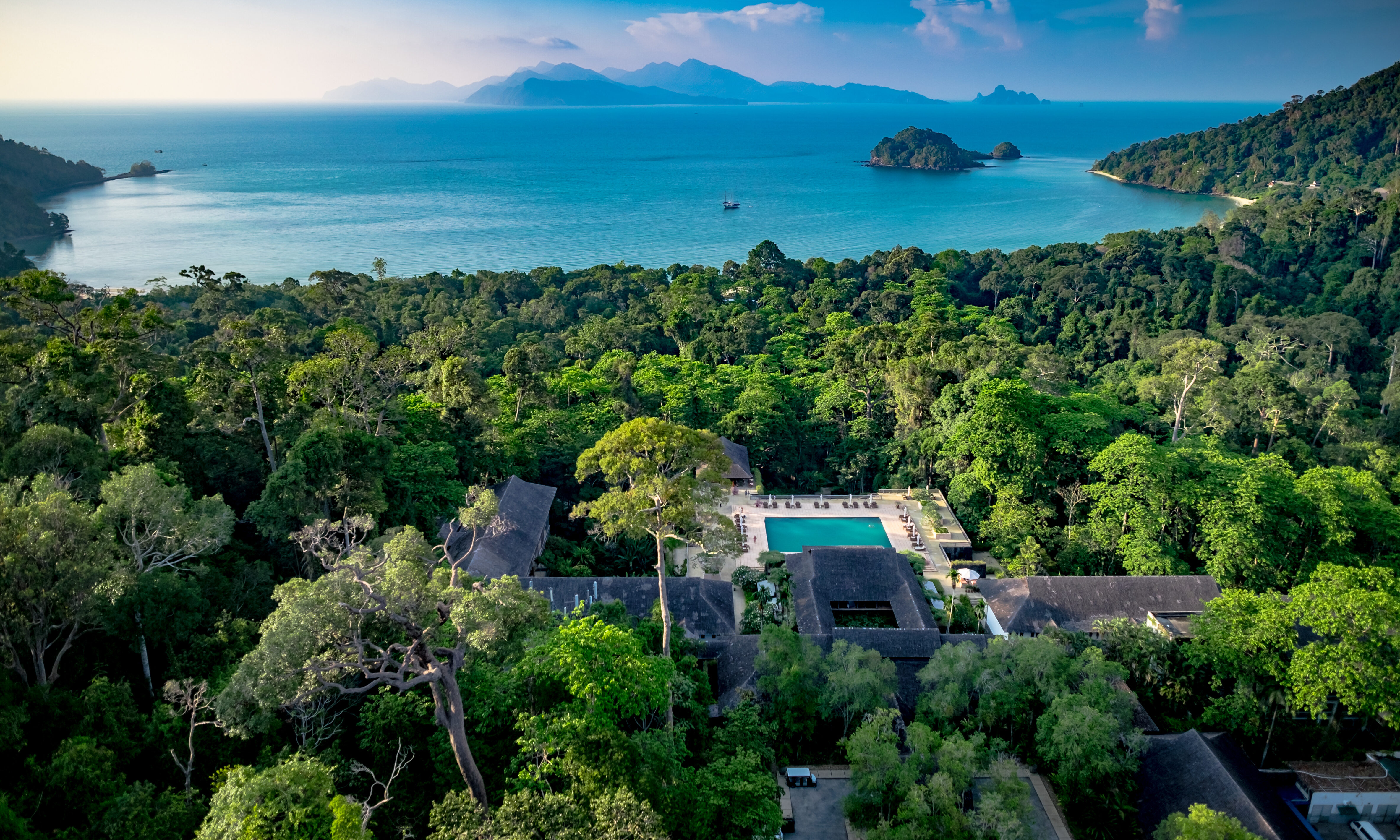 The Datai Langkawi Maleisie Aerial View