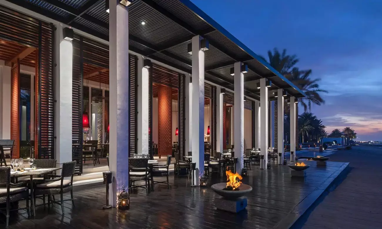 The Chedi Muscat Beach Restaurant