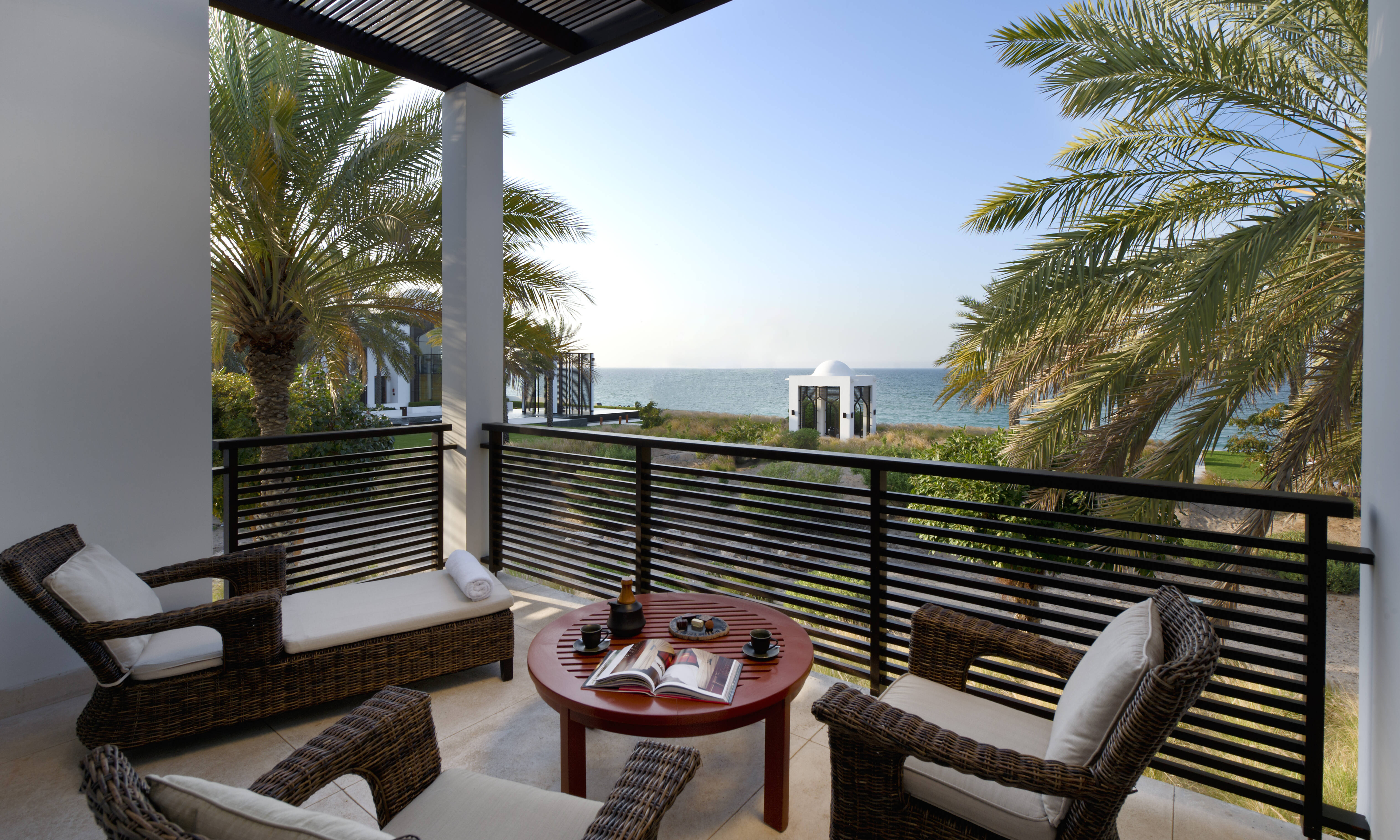 The Chedi Muscat Oman balkon