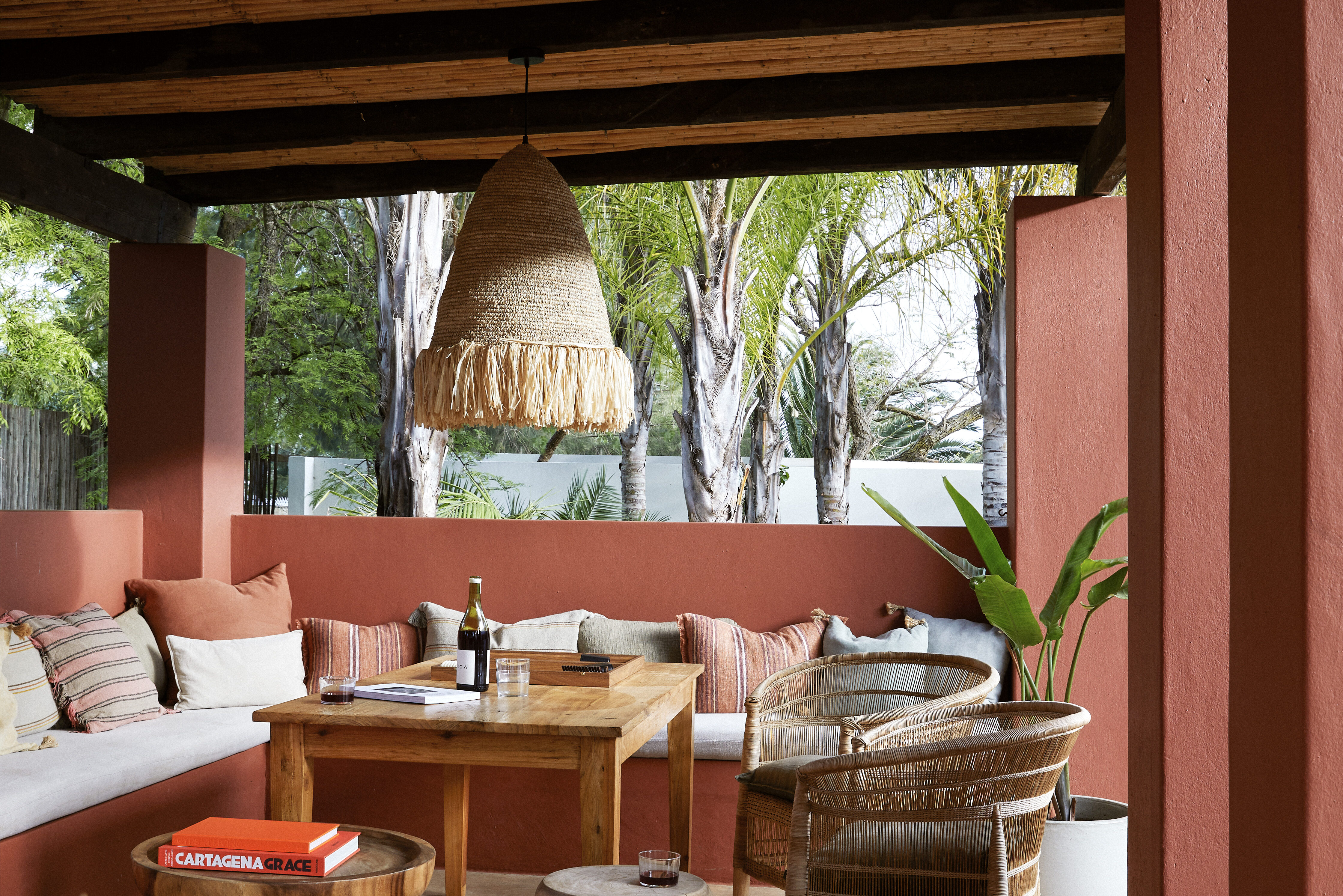 Cabana bij zwembad Kokos Huis Zuid Afrika