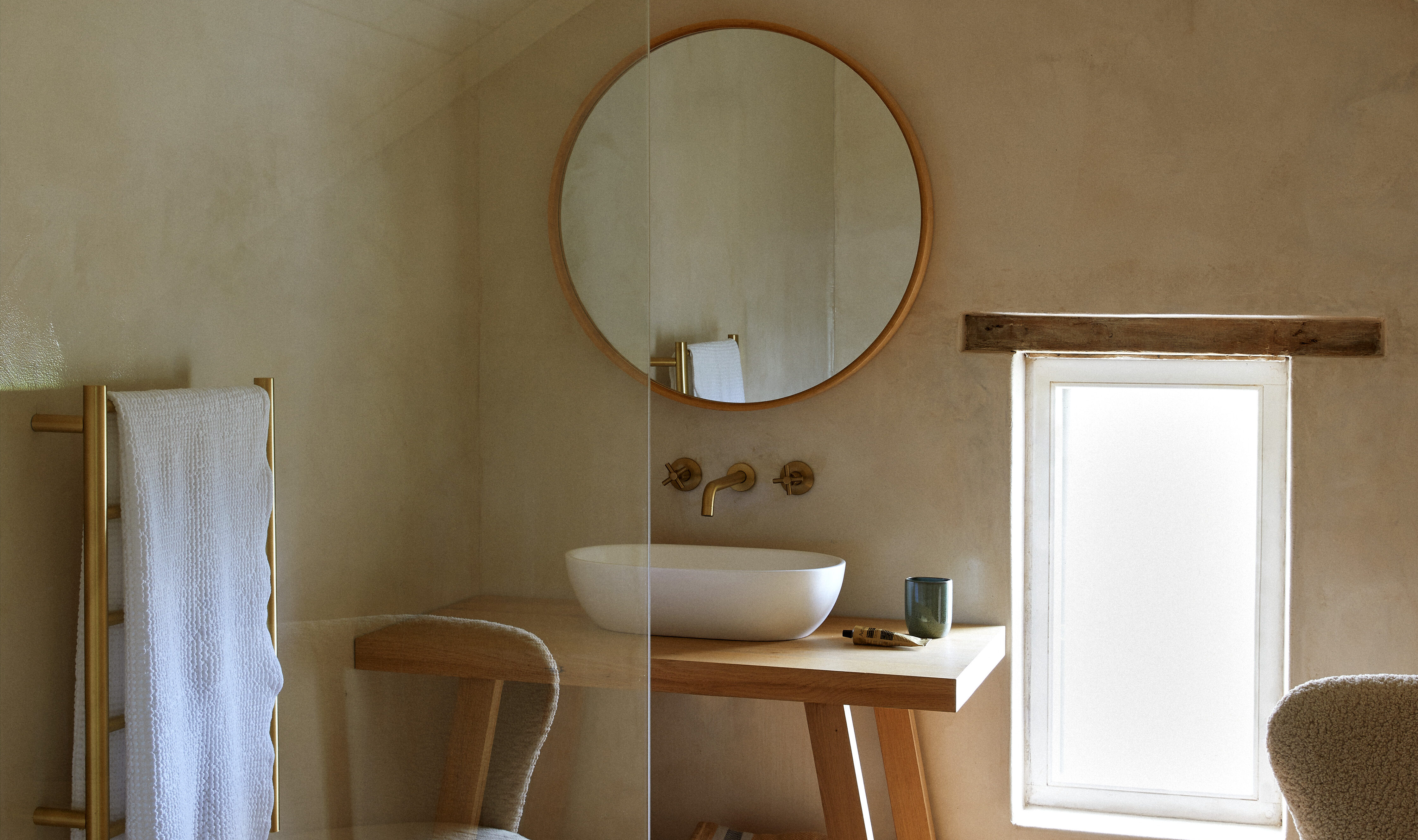 Badkamer Kokos Huis Riebeek Zuid Afrika