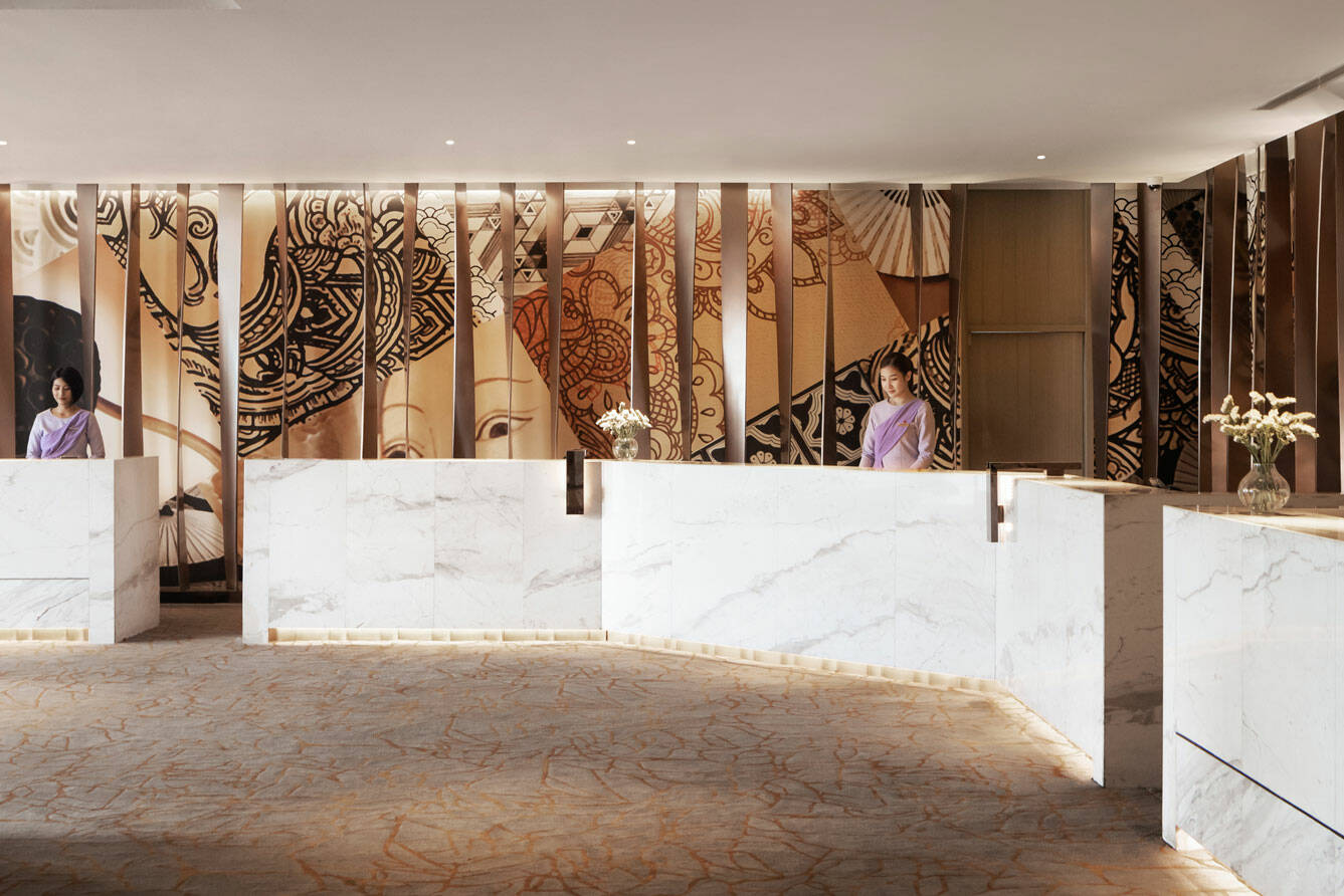 Thailand Bangkok Amari Watergate Hotel Receptie