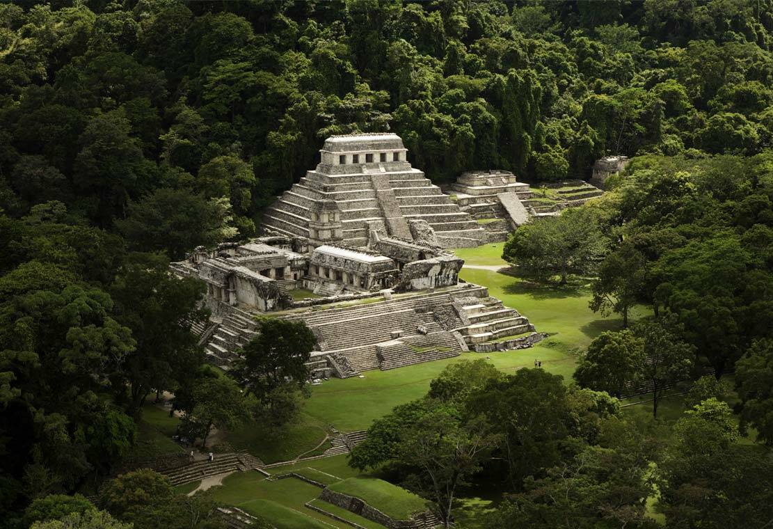 Mexico Chiapas Palenque Ruines