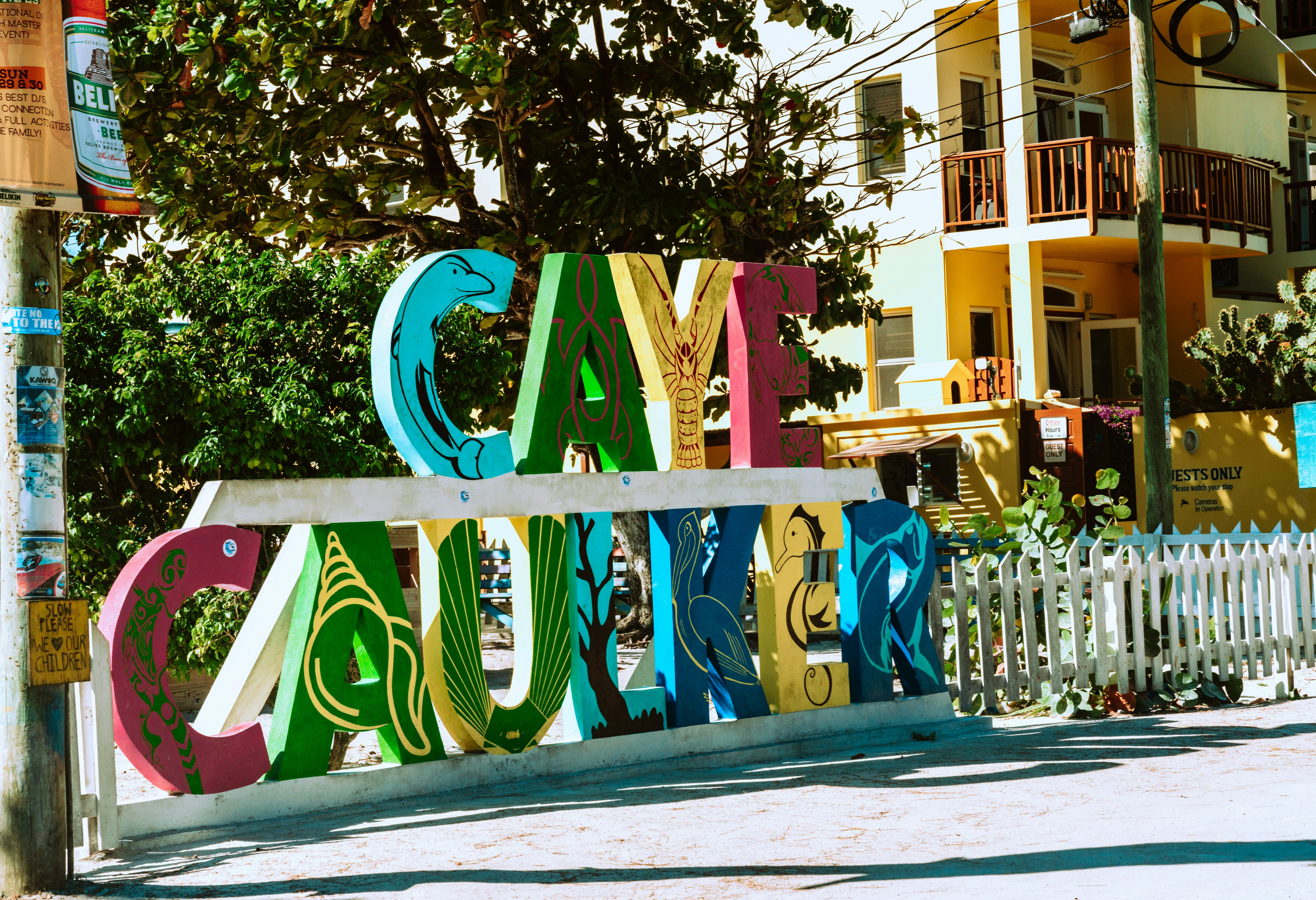 Belize Caye Caulker Eiland