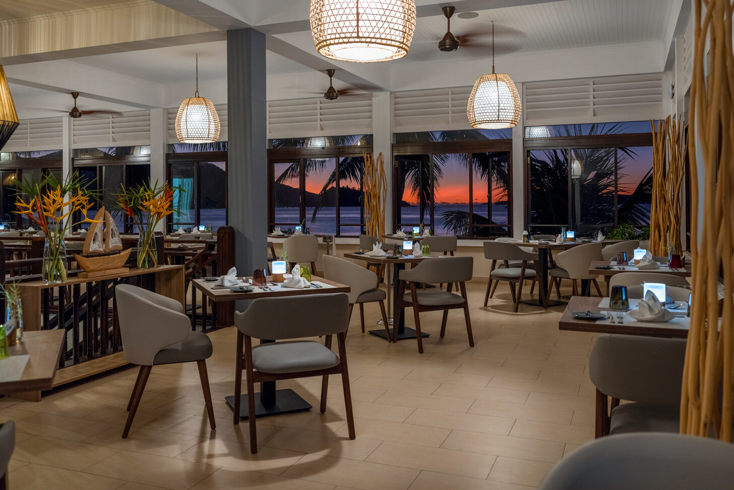 Seychellen Praslin Hotel L'Archipel Restaurant