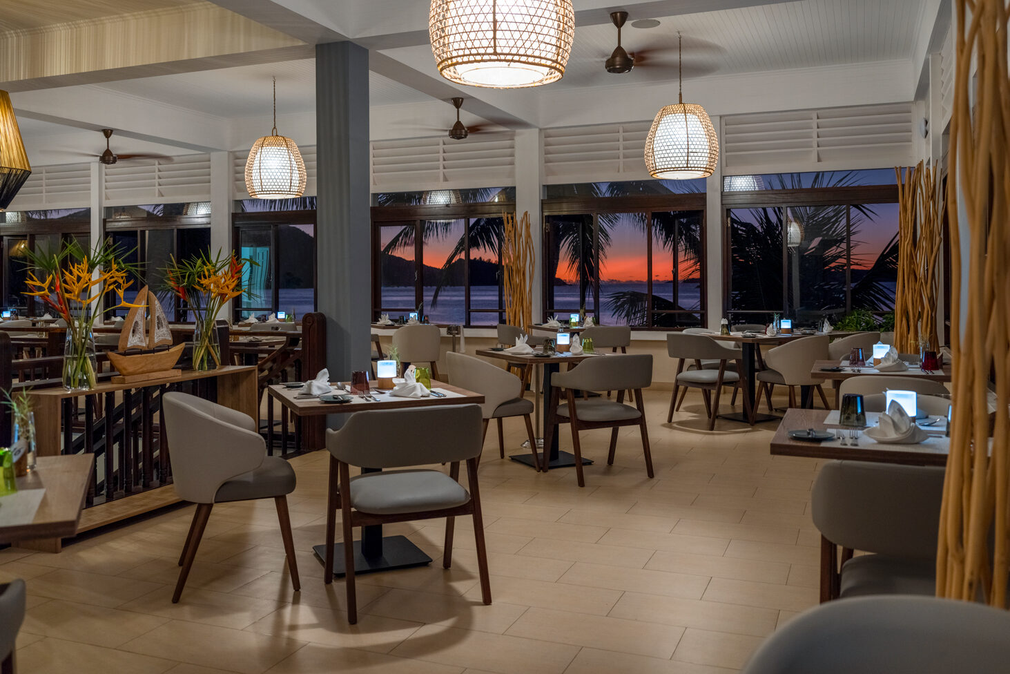 Seychellen Praslin Hotel L'Archipel Restaurant