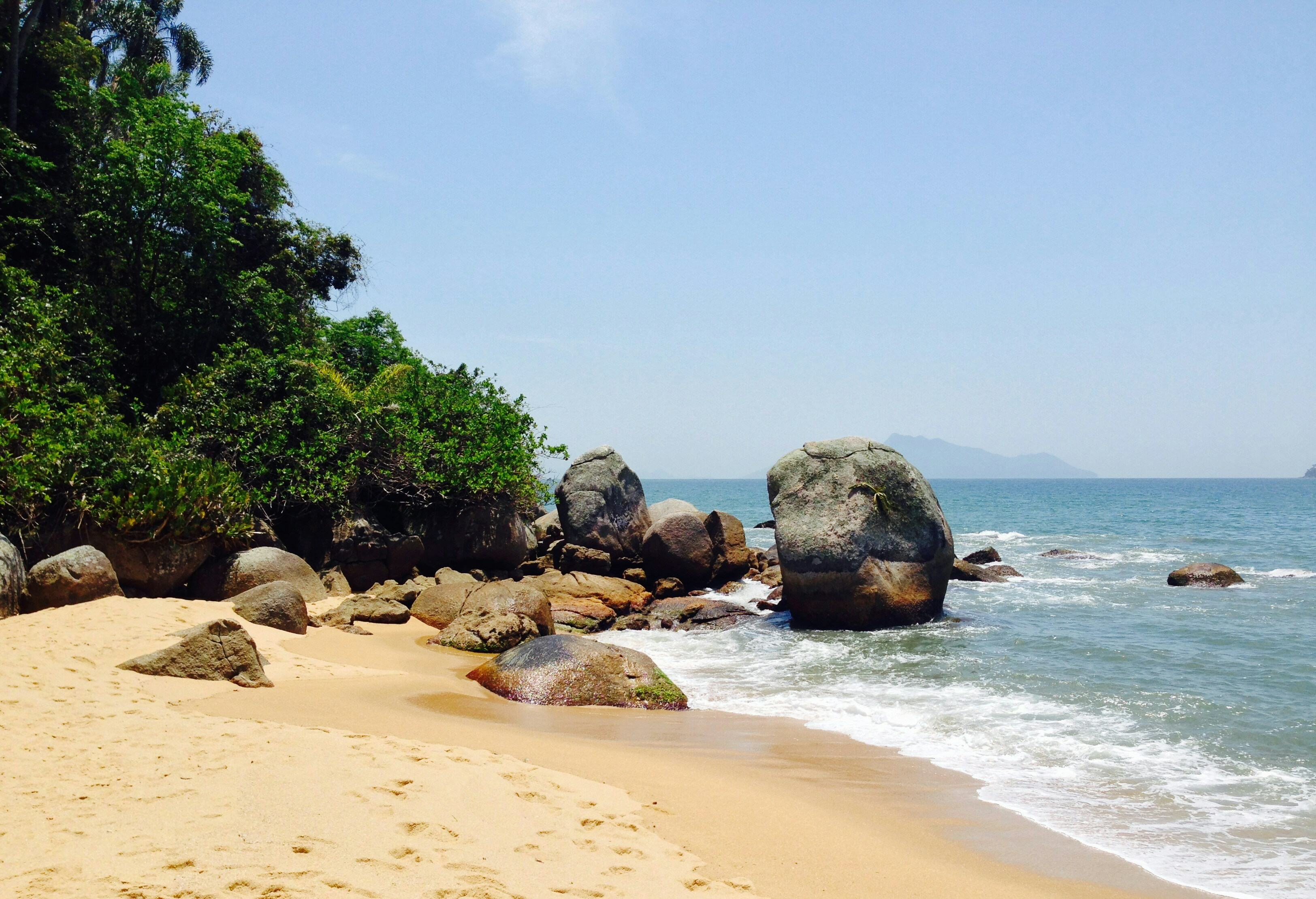 Brazilie Ilha Grande Strand