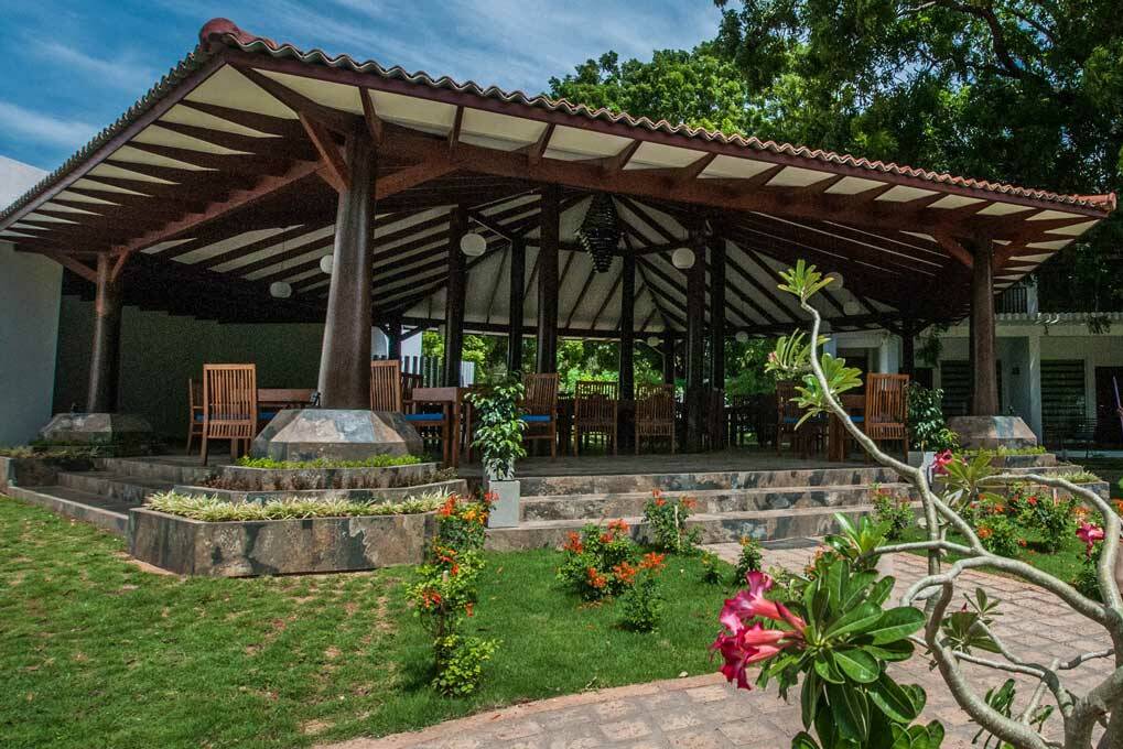 Sri Lanka Trincomalee Anantamaa Hotel Terras