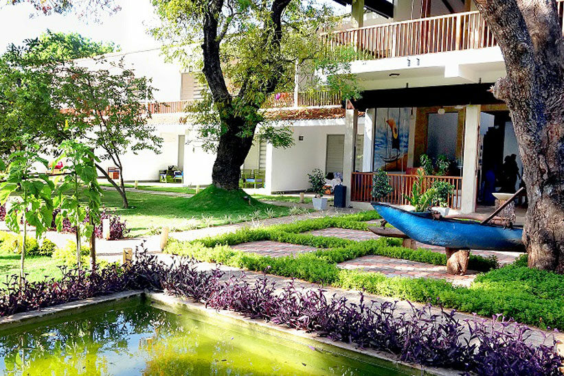 Sri Lanka Trincomalee Anantamaa Hotel Tuin