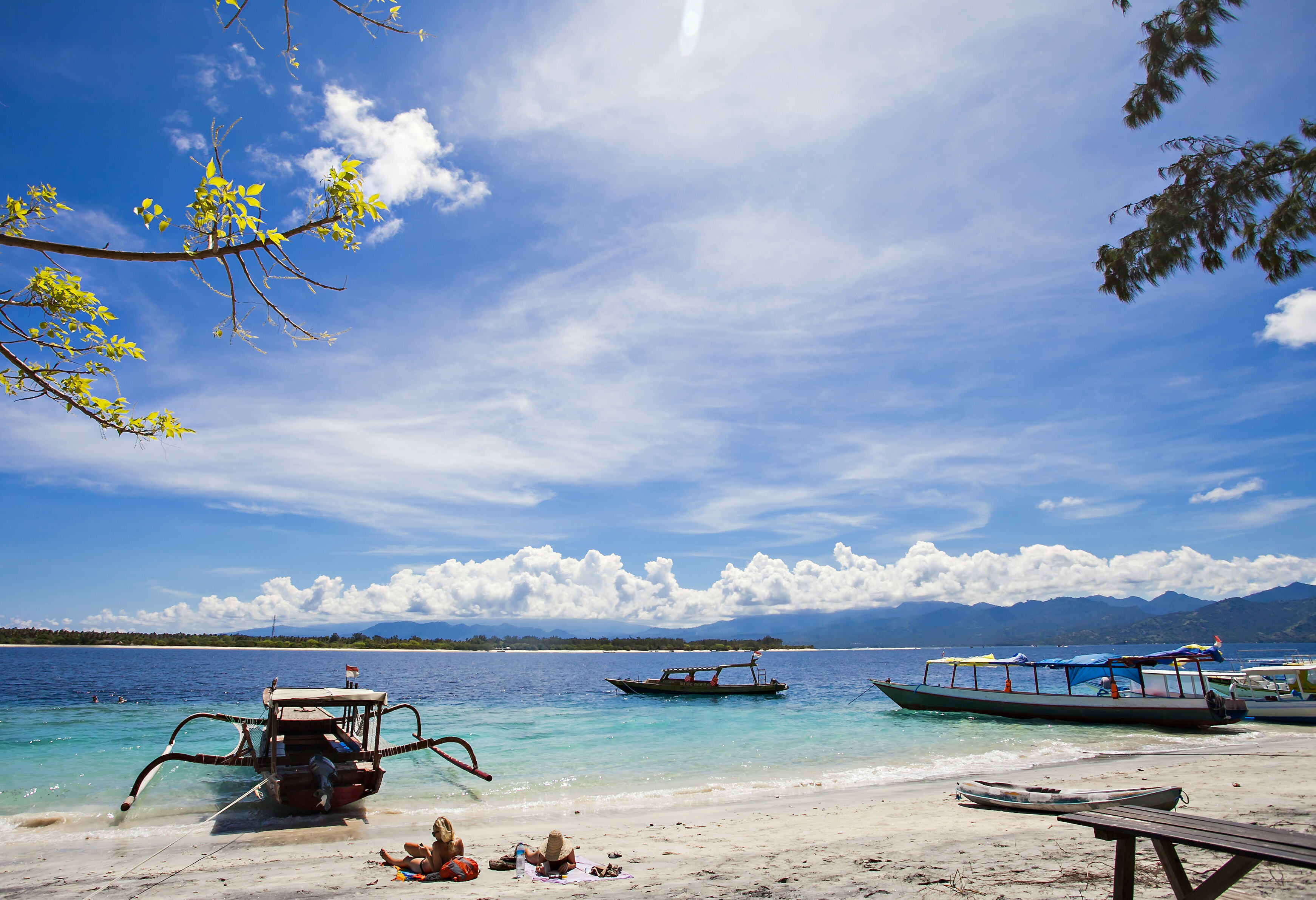 Indonesia Lombok Gili Trawangan Strand