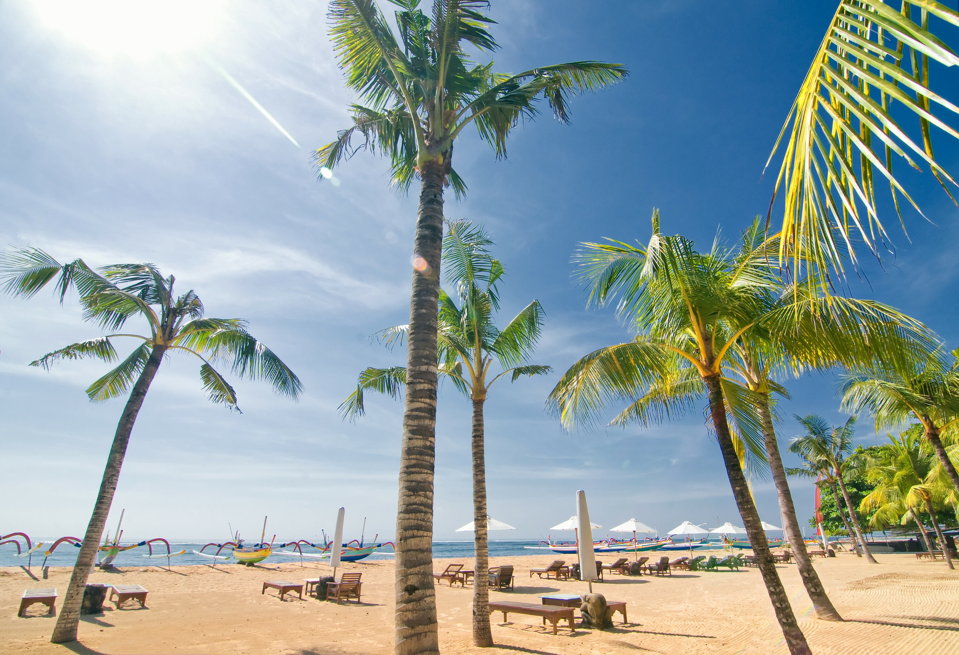 Indonesie Bali Sanur Strand