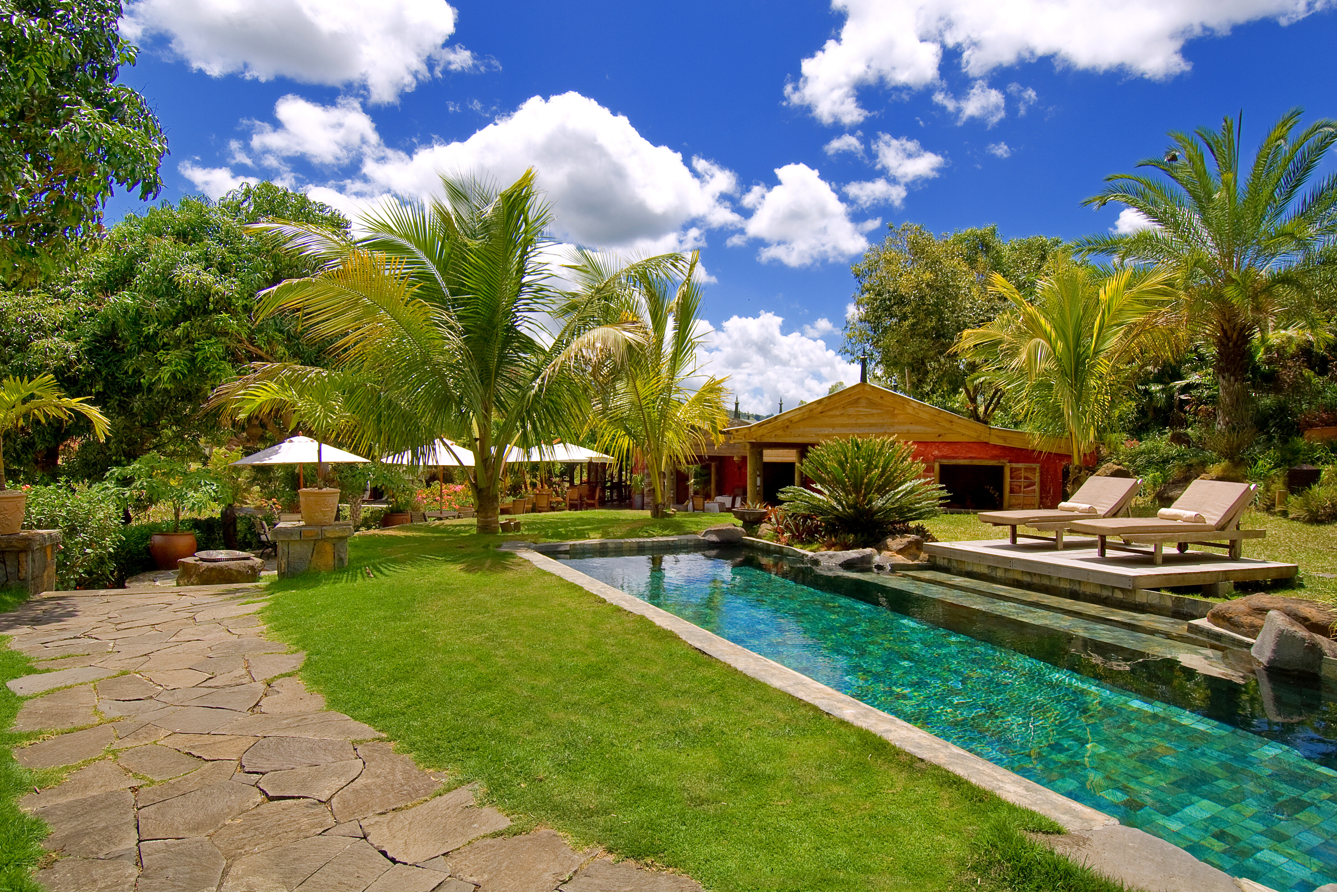 Mauritius Lakaz Chamarel Exclusive Lodge Zwembad