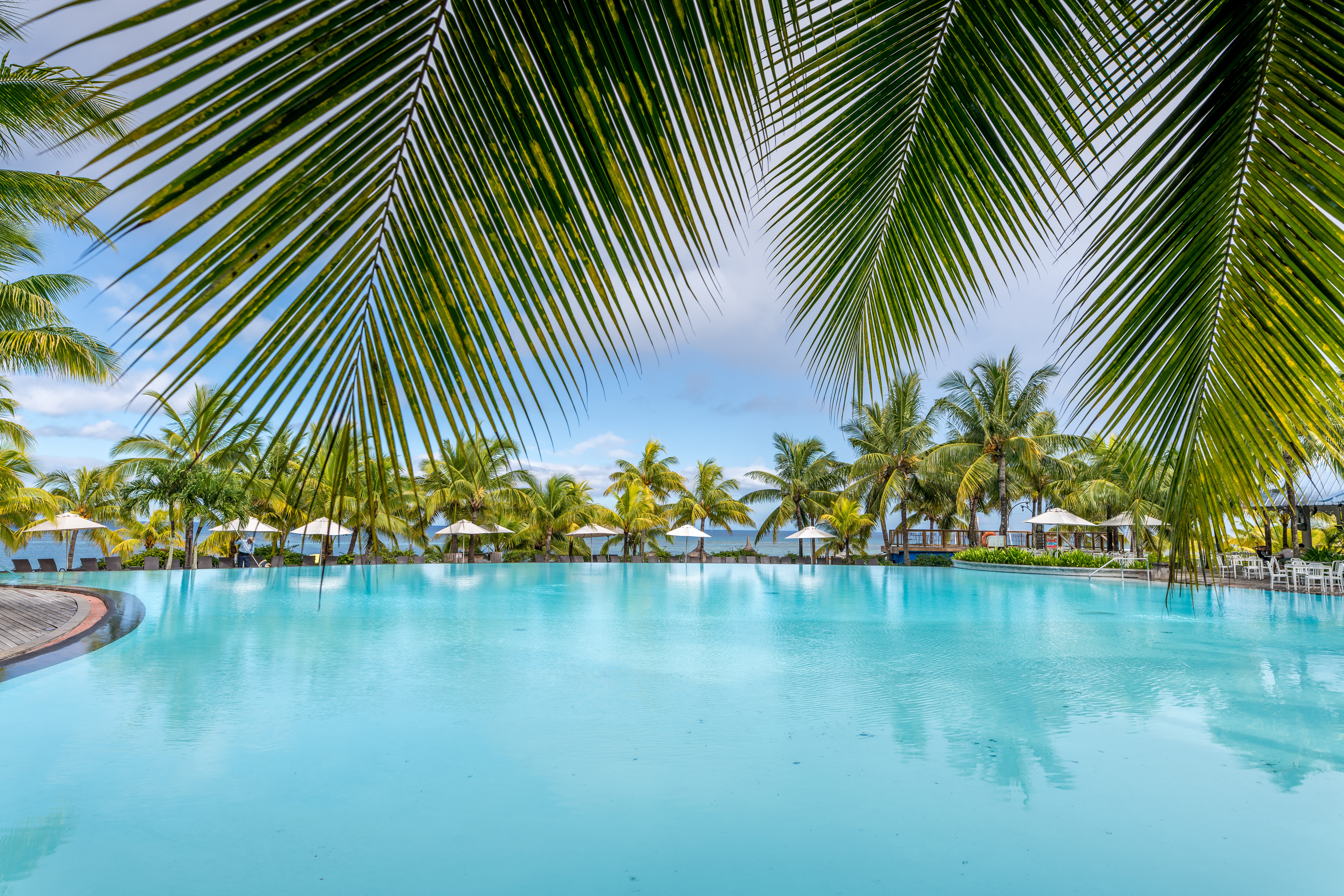 Mauritius VIctoria Beachcomber Zwembad