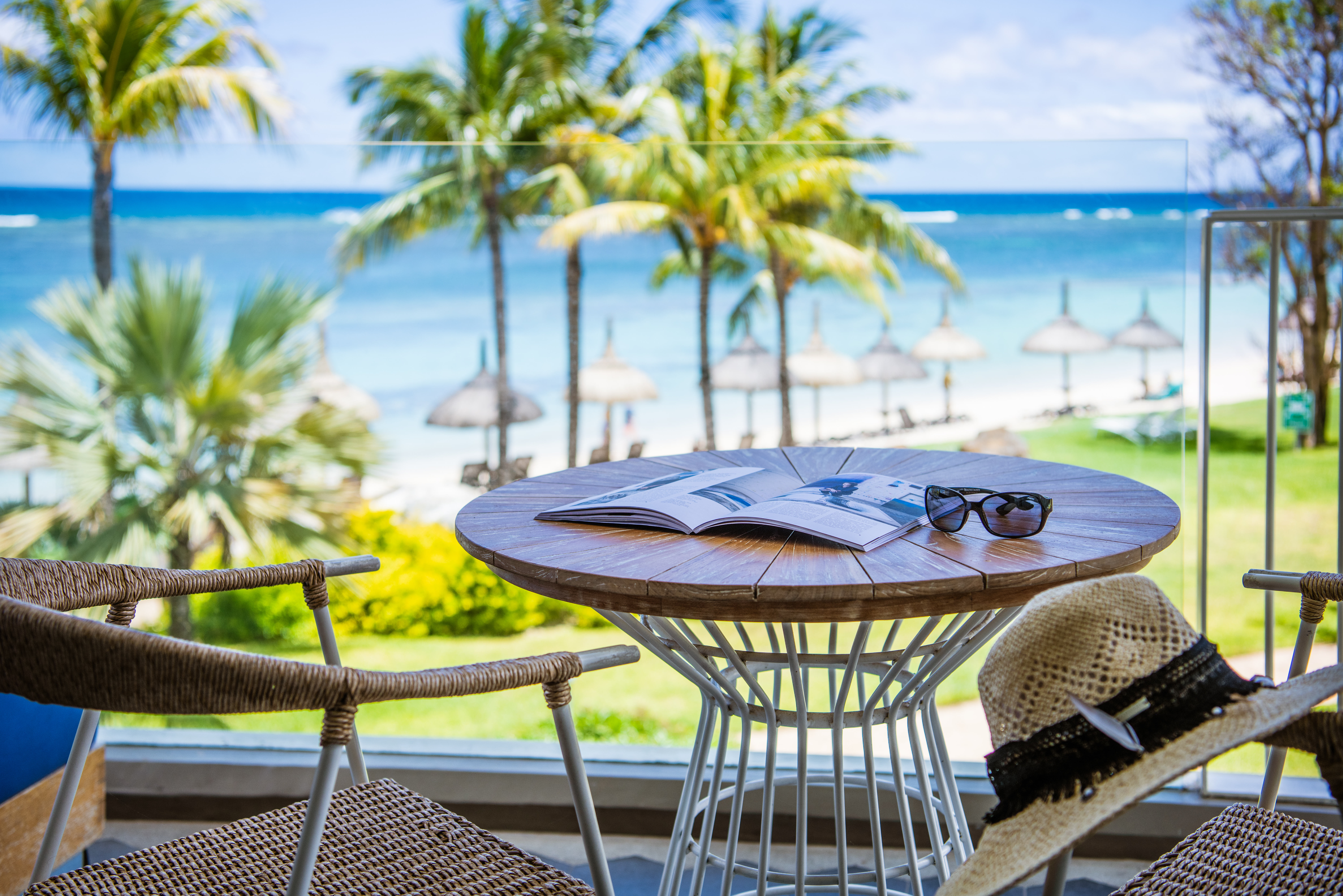Mauritius VIctoria Beachcomber Balkon