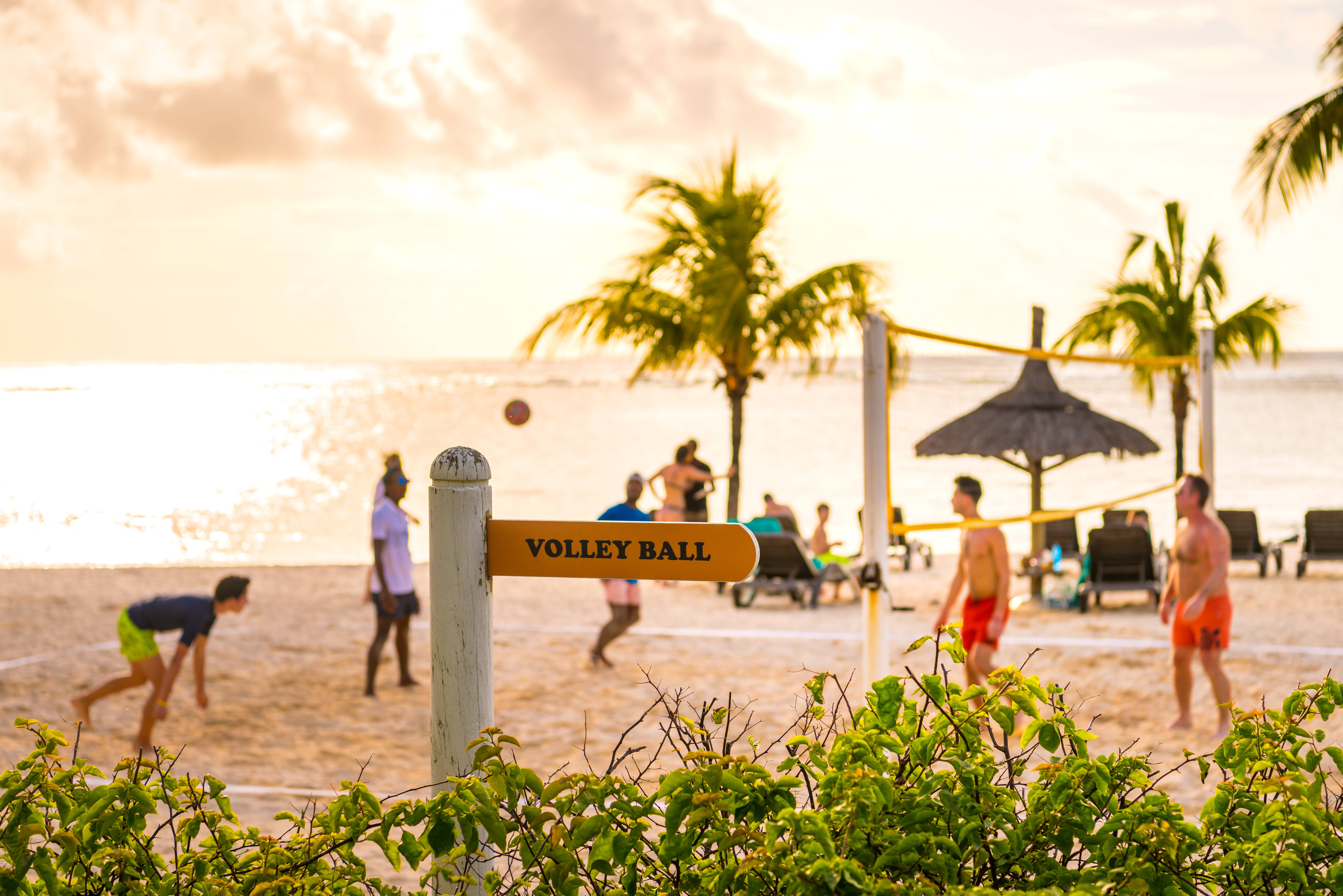 Mauritius Victoria Beachcomber Volleyball