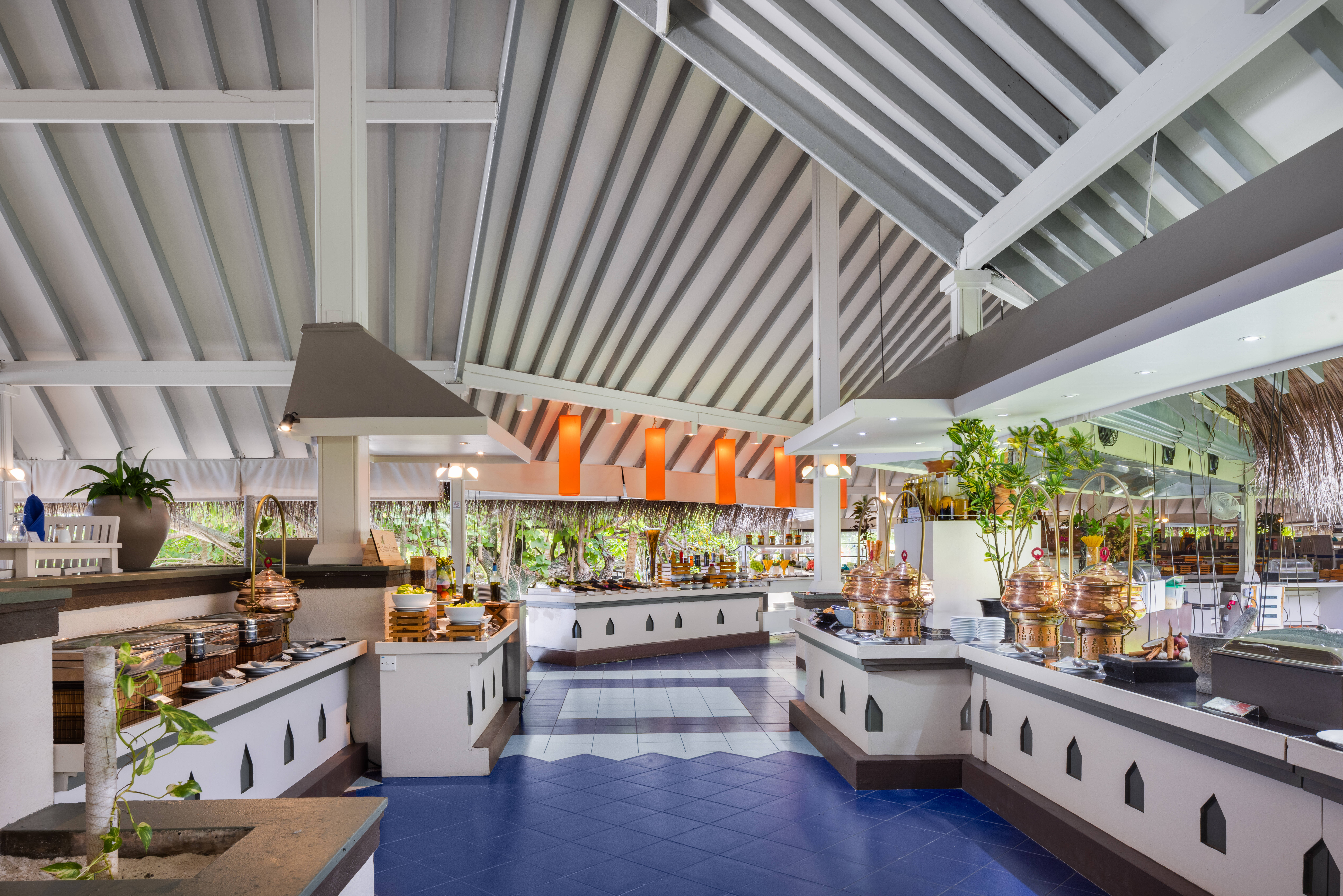 Malediven Adaaran Club Rannalhi Restaurant