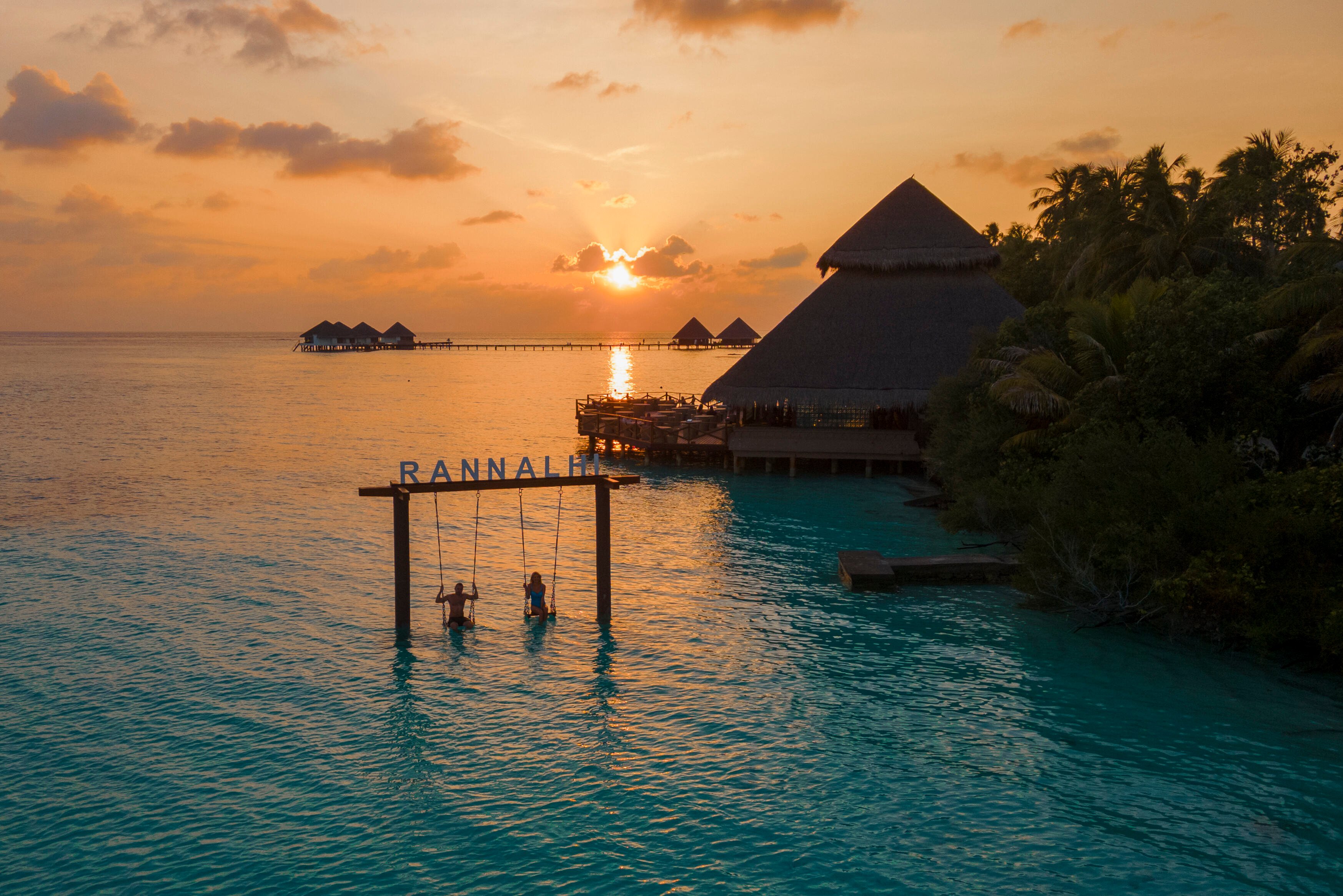 Malediven Adaaran Club Rannalhi Schommel