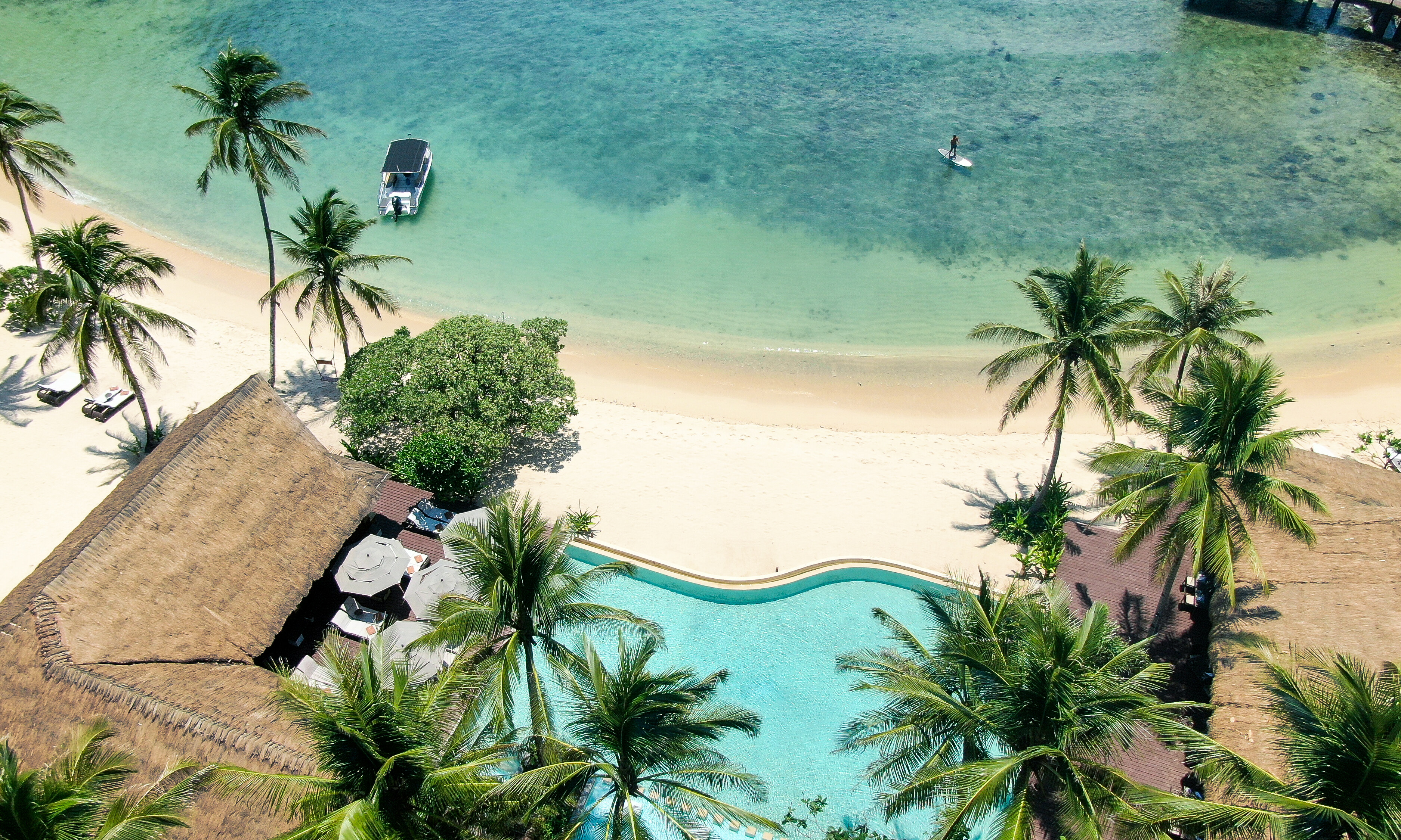 Filipijnen-El-Nido-Cauayan-Island-Resort-Zwembad