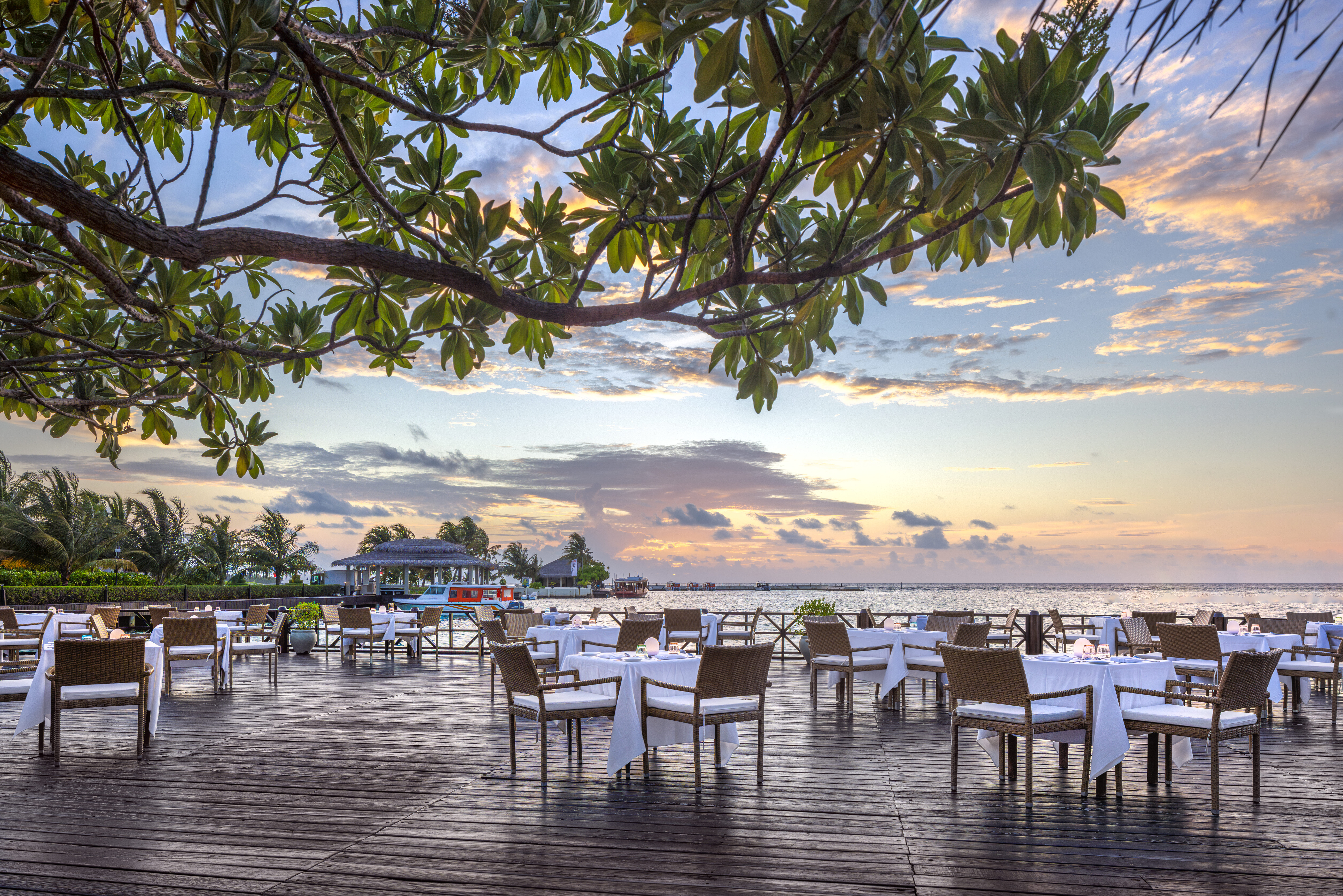 Malediven Adaaran Select Hudhuran Fushi Restaurant