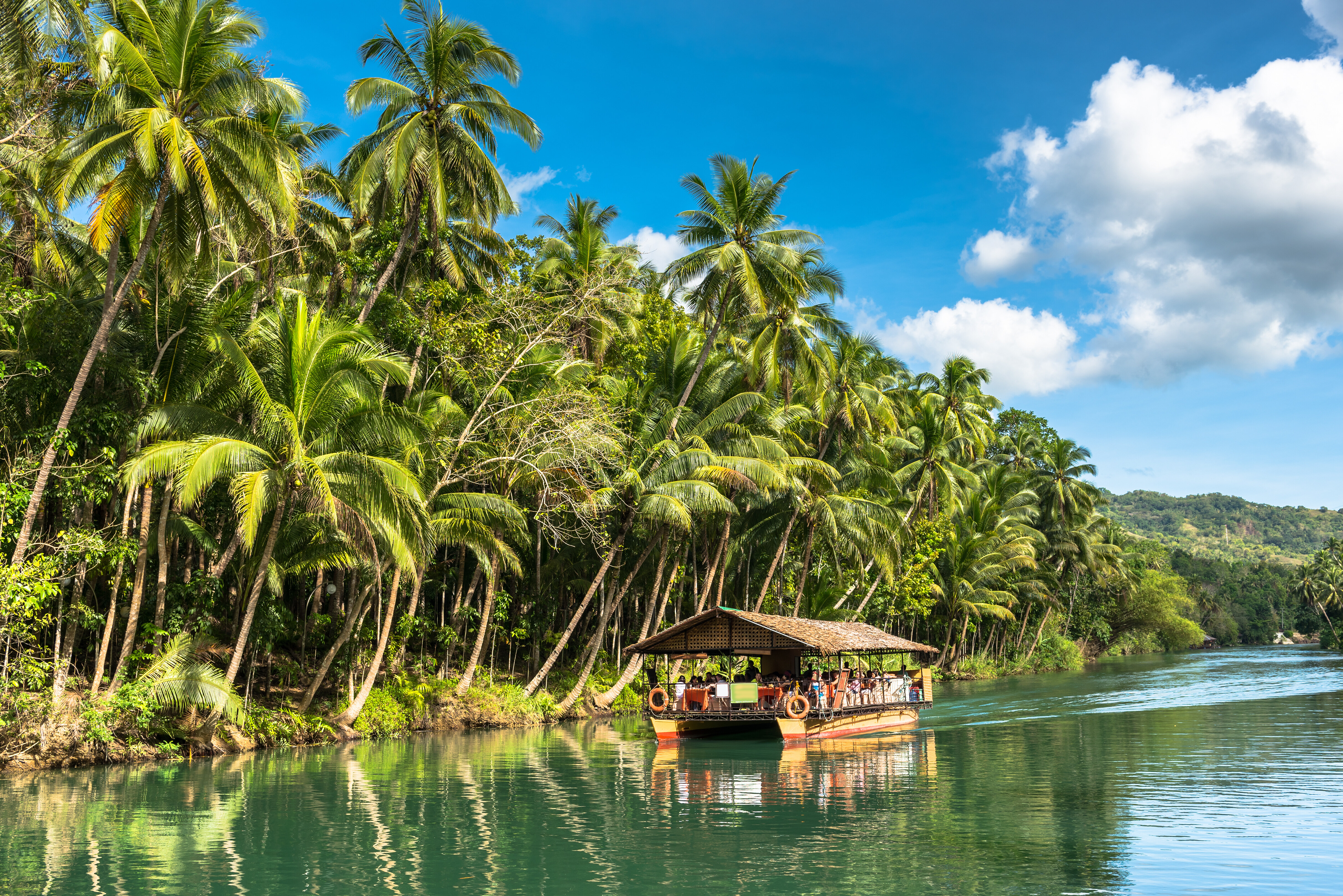Loboc-rivier op Bohol