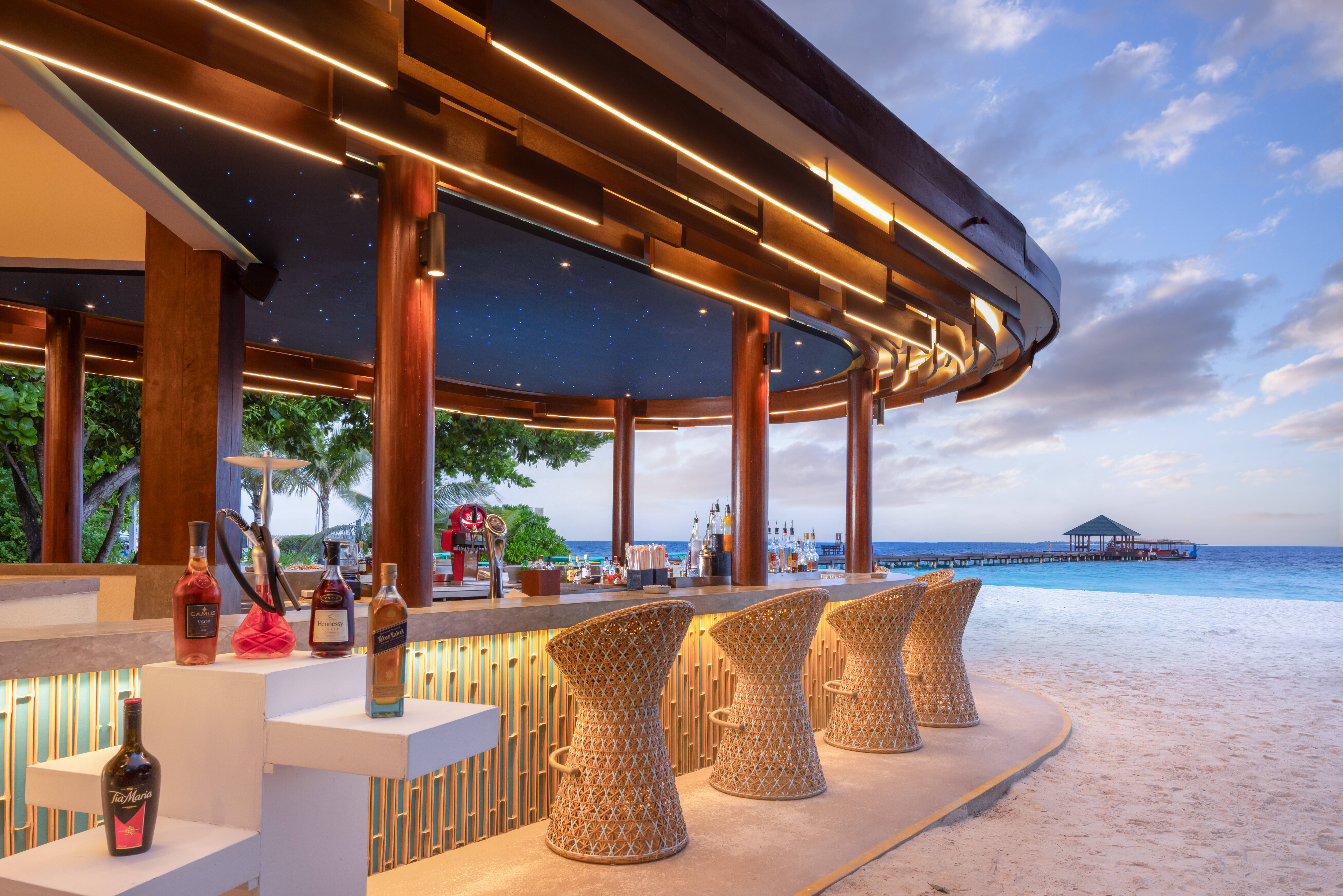 Malediven Adaaran Select Meedhupparu Bar