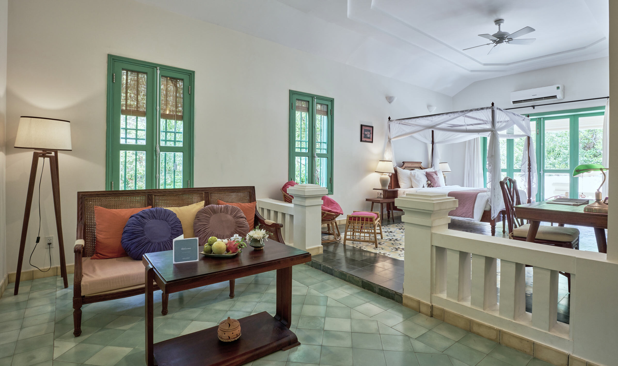 Junior Suite van het Poulo Condor Boutique Resort op Con Dao in Vietnam