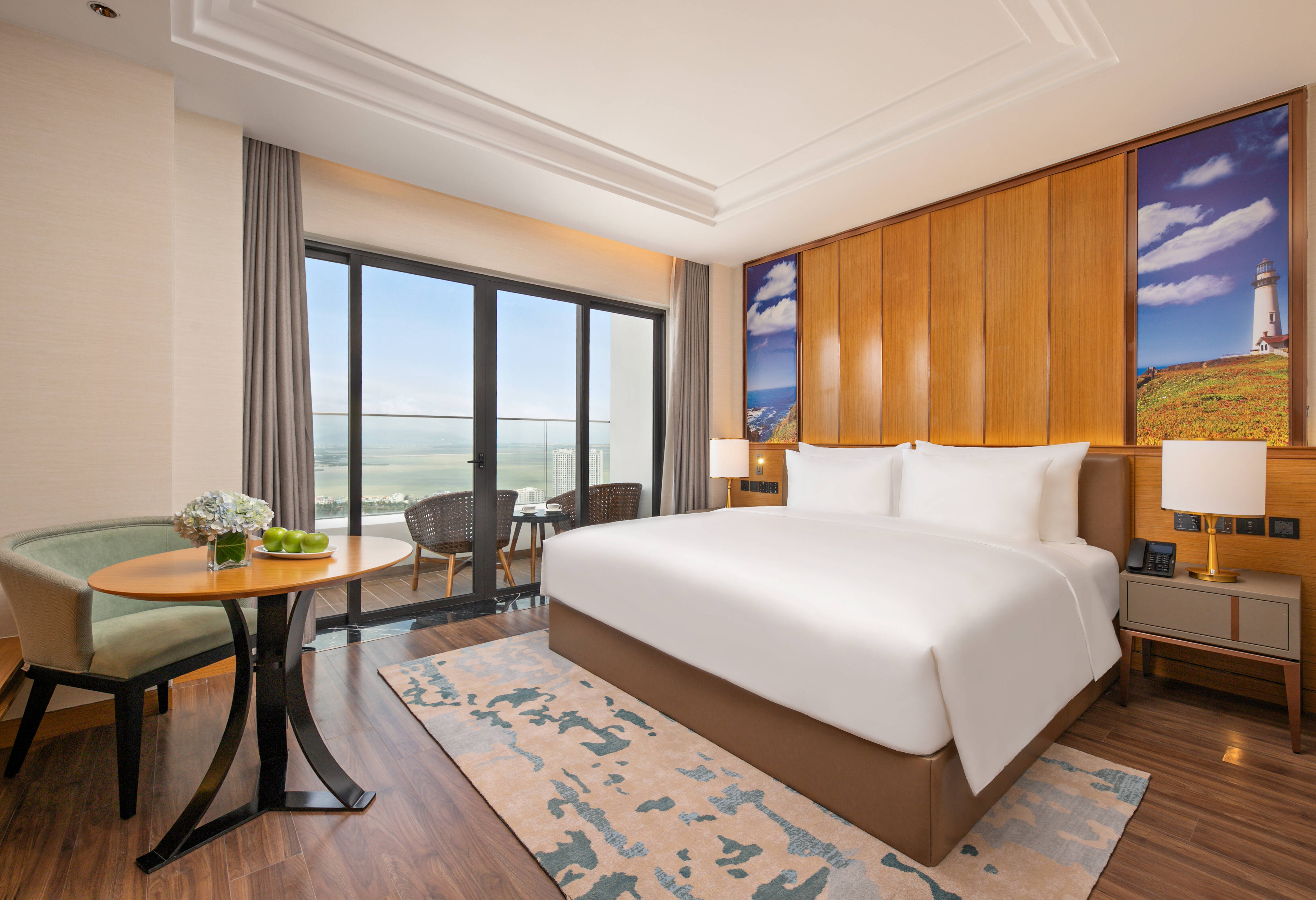Premium Bayview kamer in het Grand Hyams Hotel in Quy Nhon in Vietnam