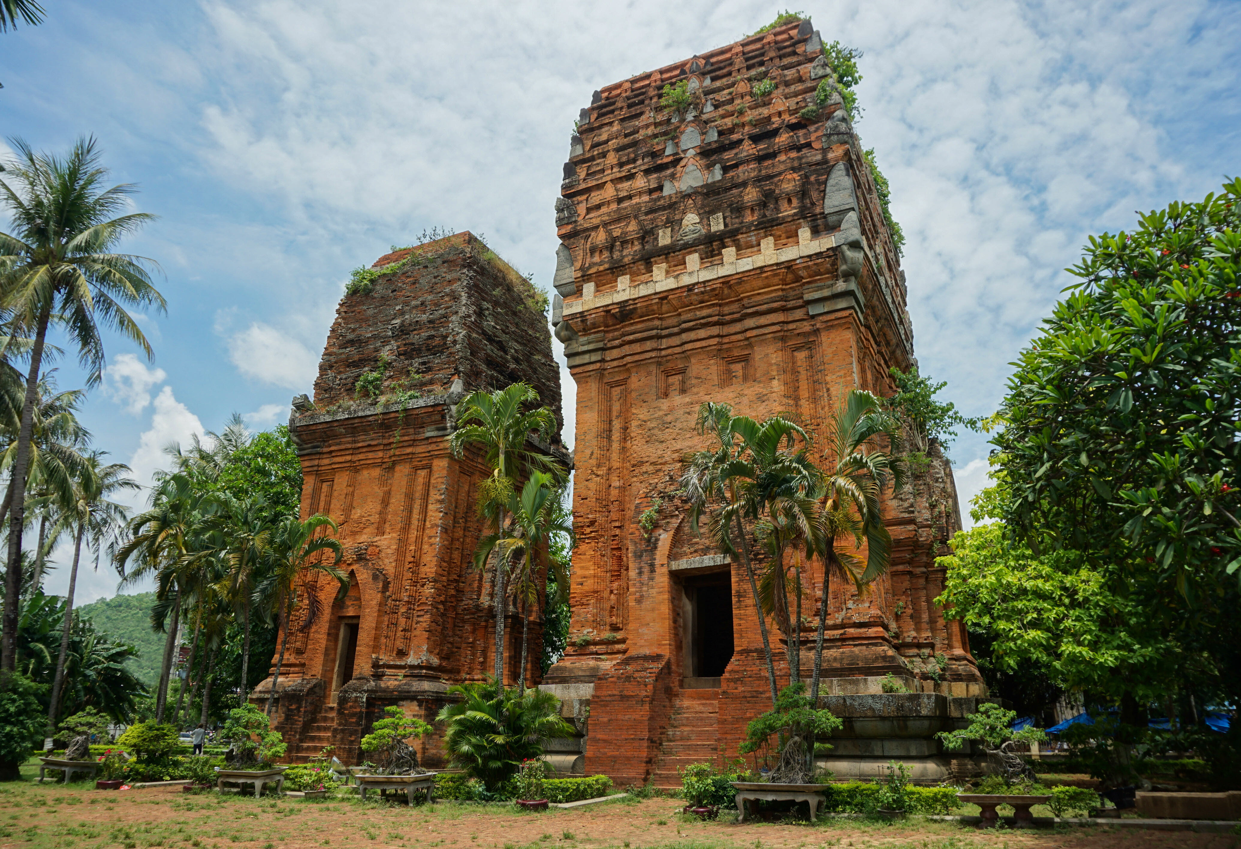 Thap Banh It torens in de omgeving van Quy Nhon in Vietnam