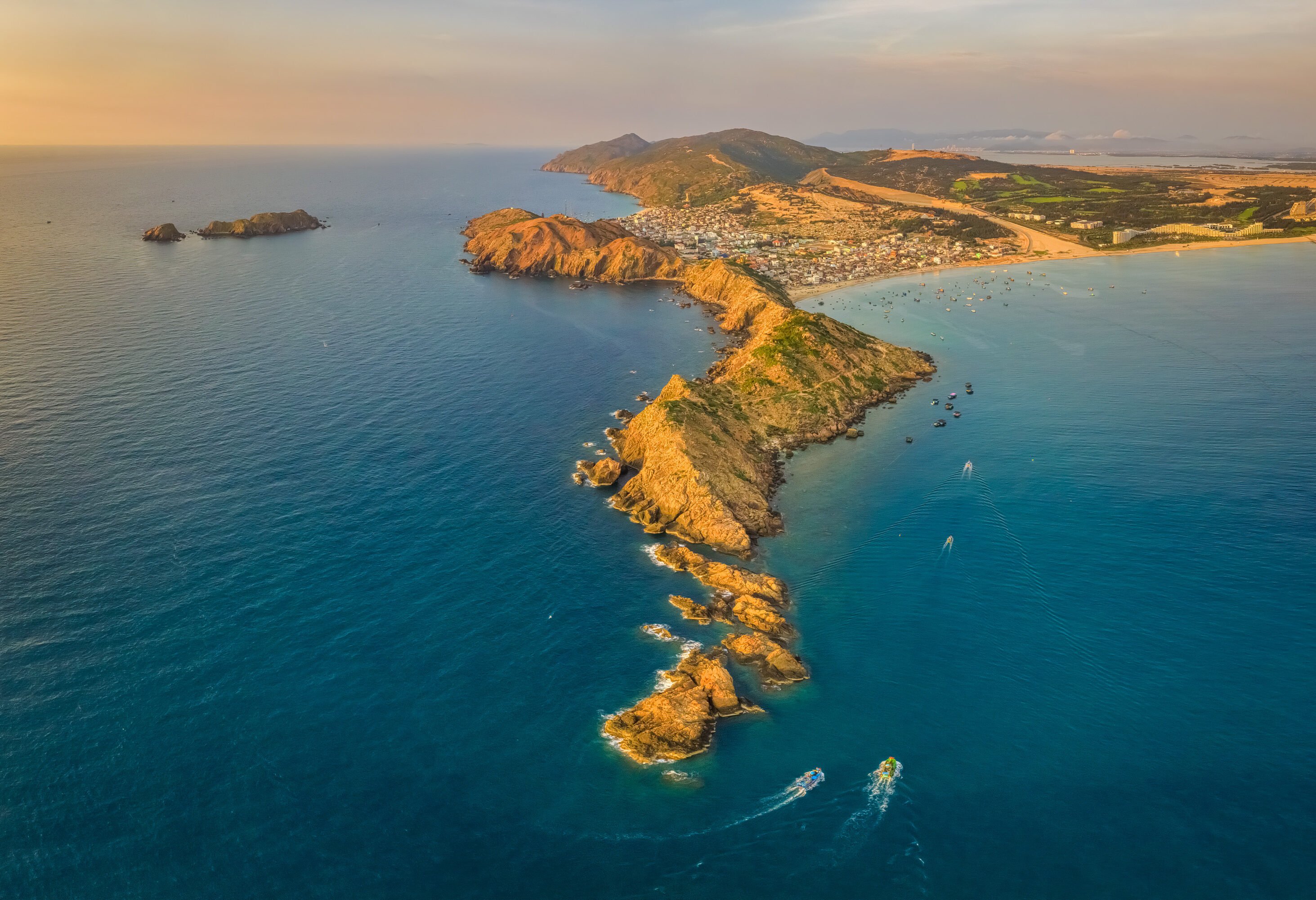 Omgeving van Quy Nhon in Vietnam