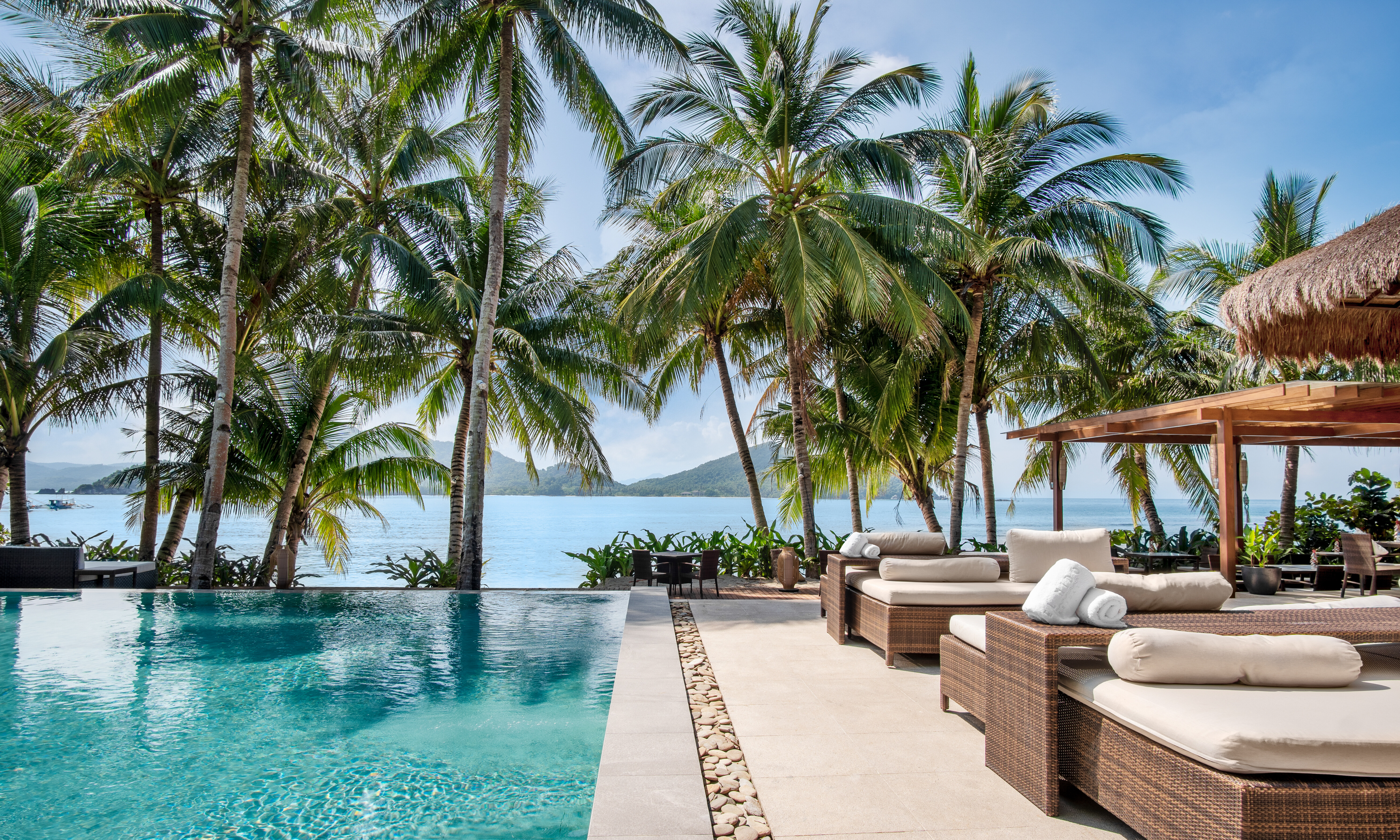 Filipijnen-El-Nido-Resorts-Pangulasian-Island-Zwembad