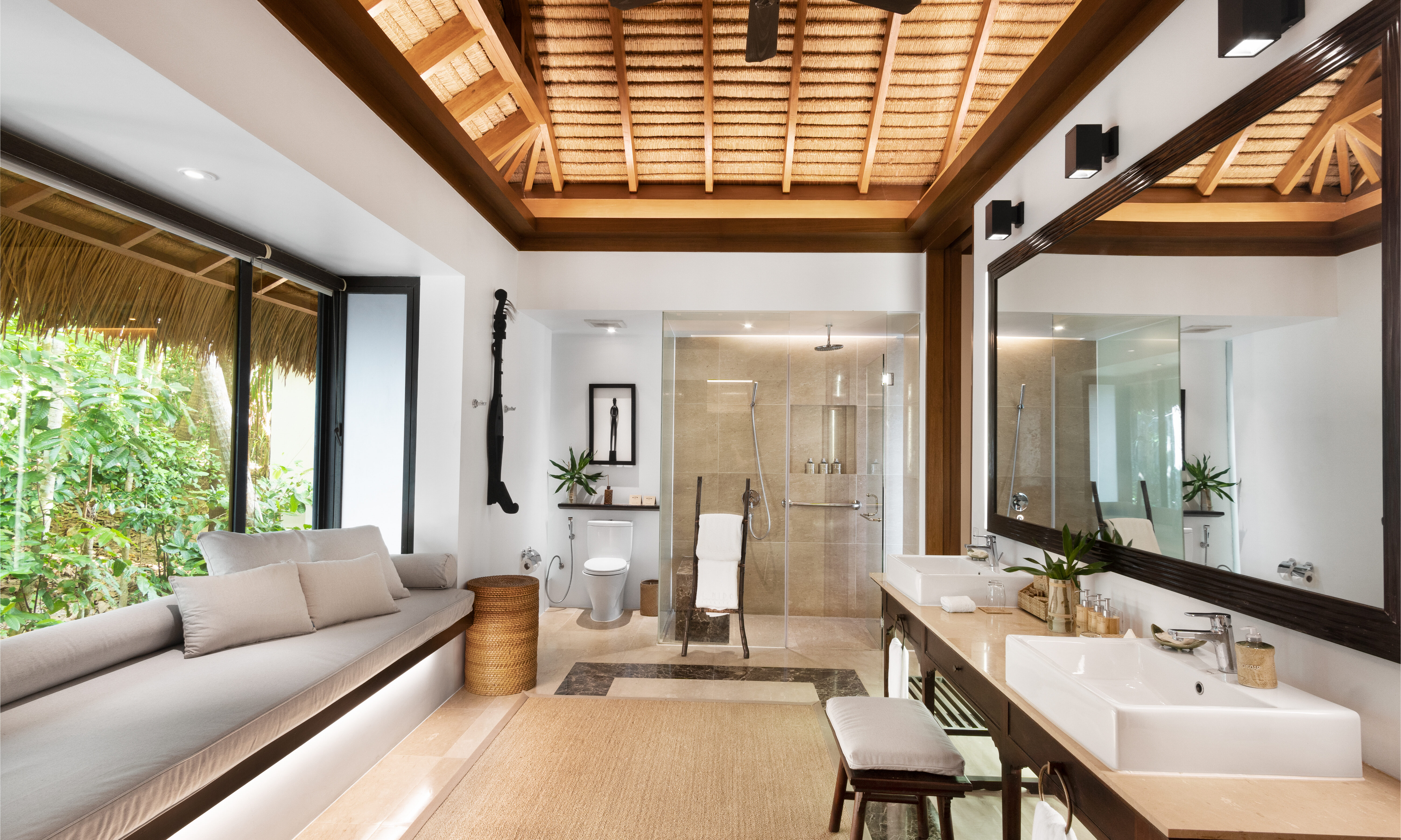 Filipijnen-El-Nido-Resorts-Pangulasian-Island-Villa-Badkamer