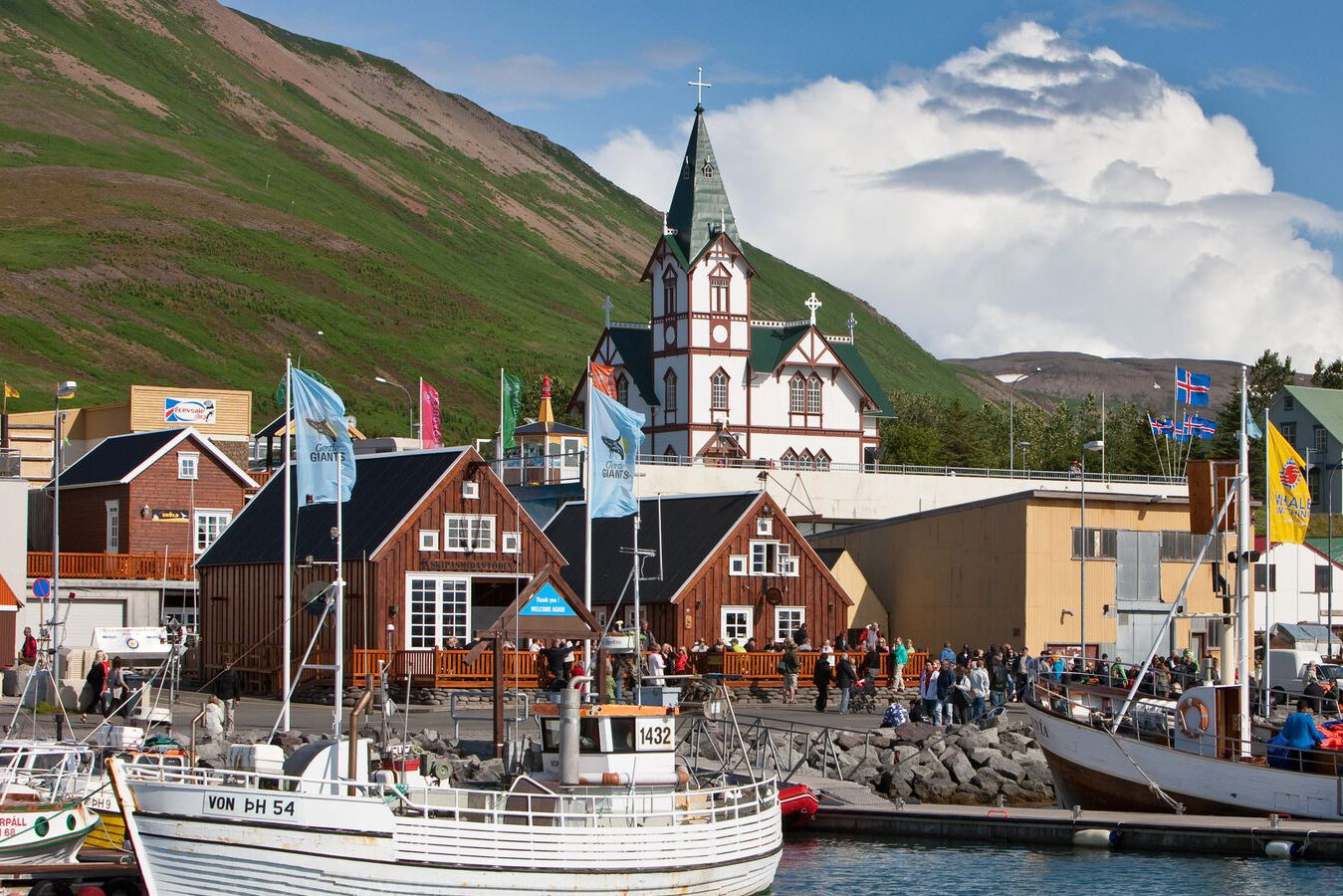 ijsland husavik walvis hoofdstad