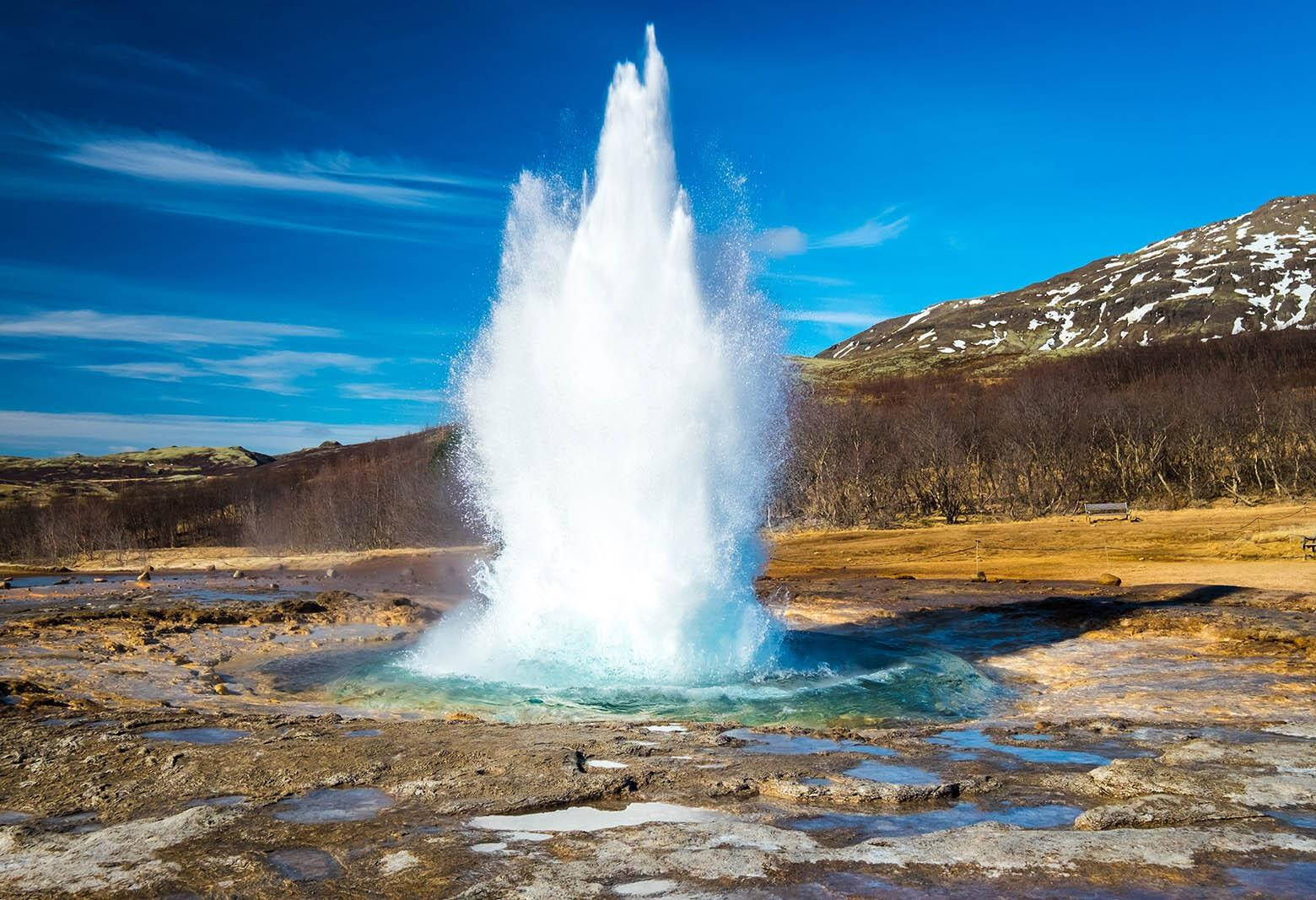 ijsland gouden circle geijser