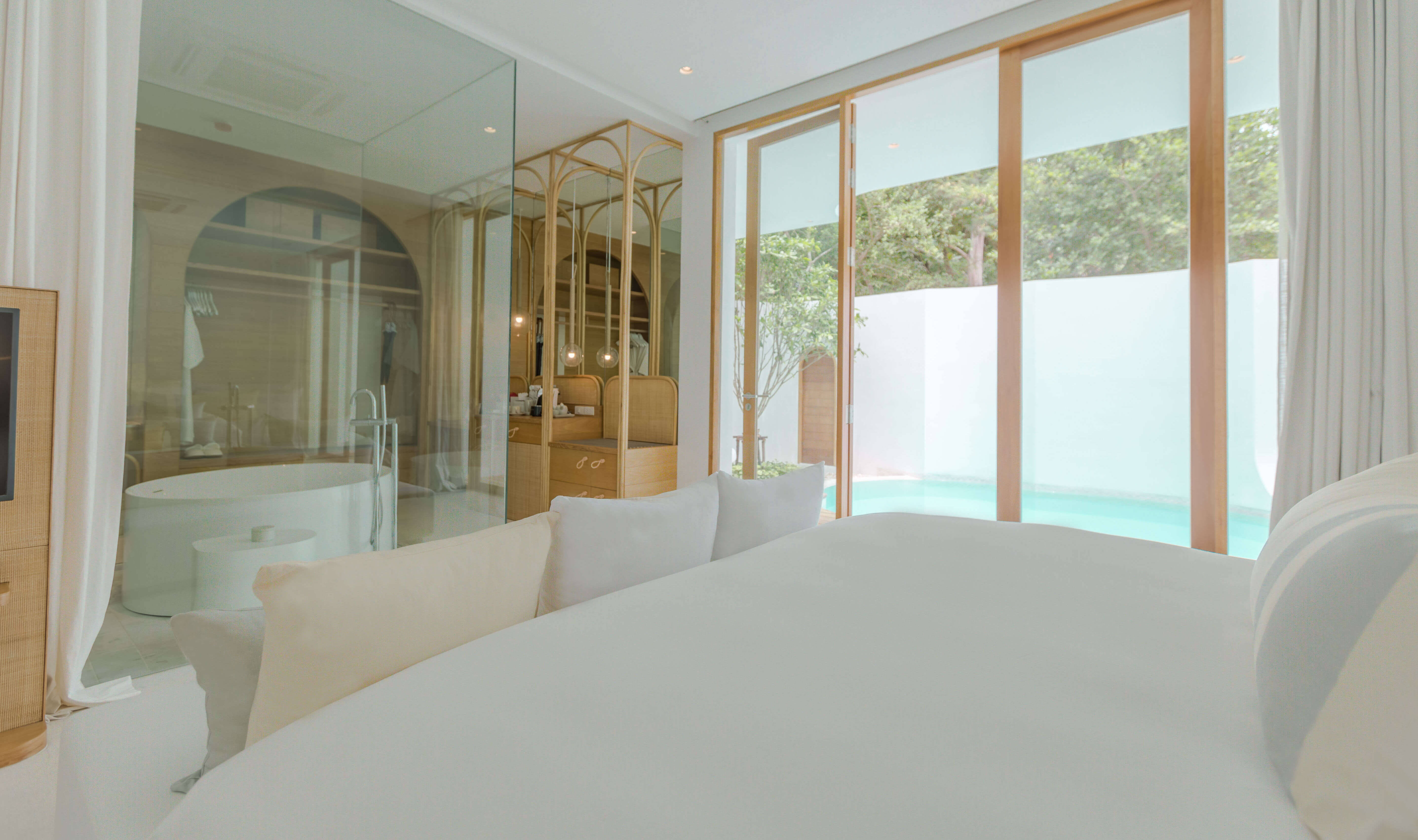 Thailand Koh Samui Sala Samui Chaweng Beach Resort Garden Pool Villa