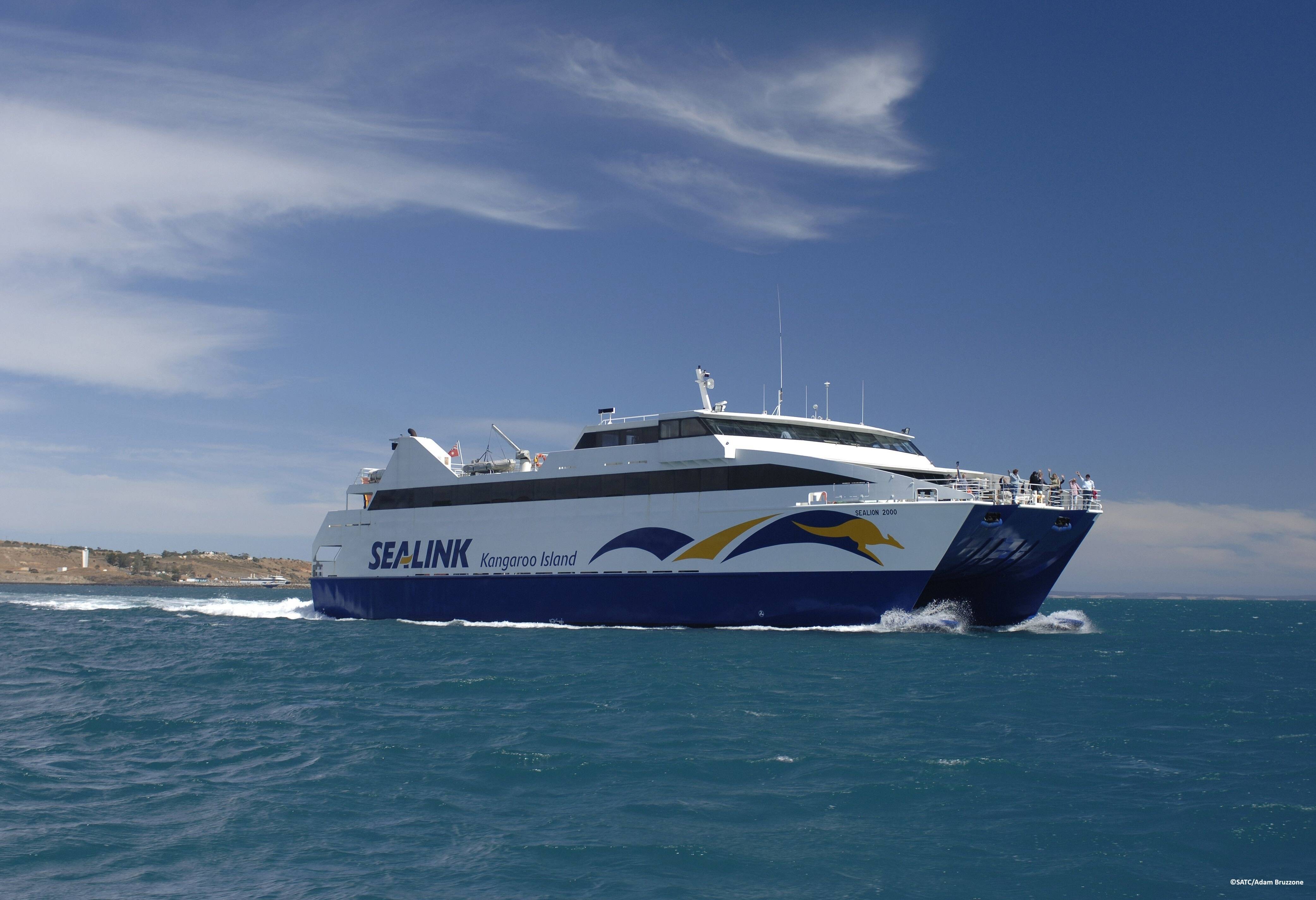 SeaLink ferry naar Kangaroo Island in Australie