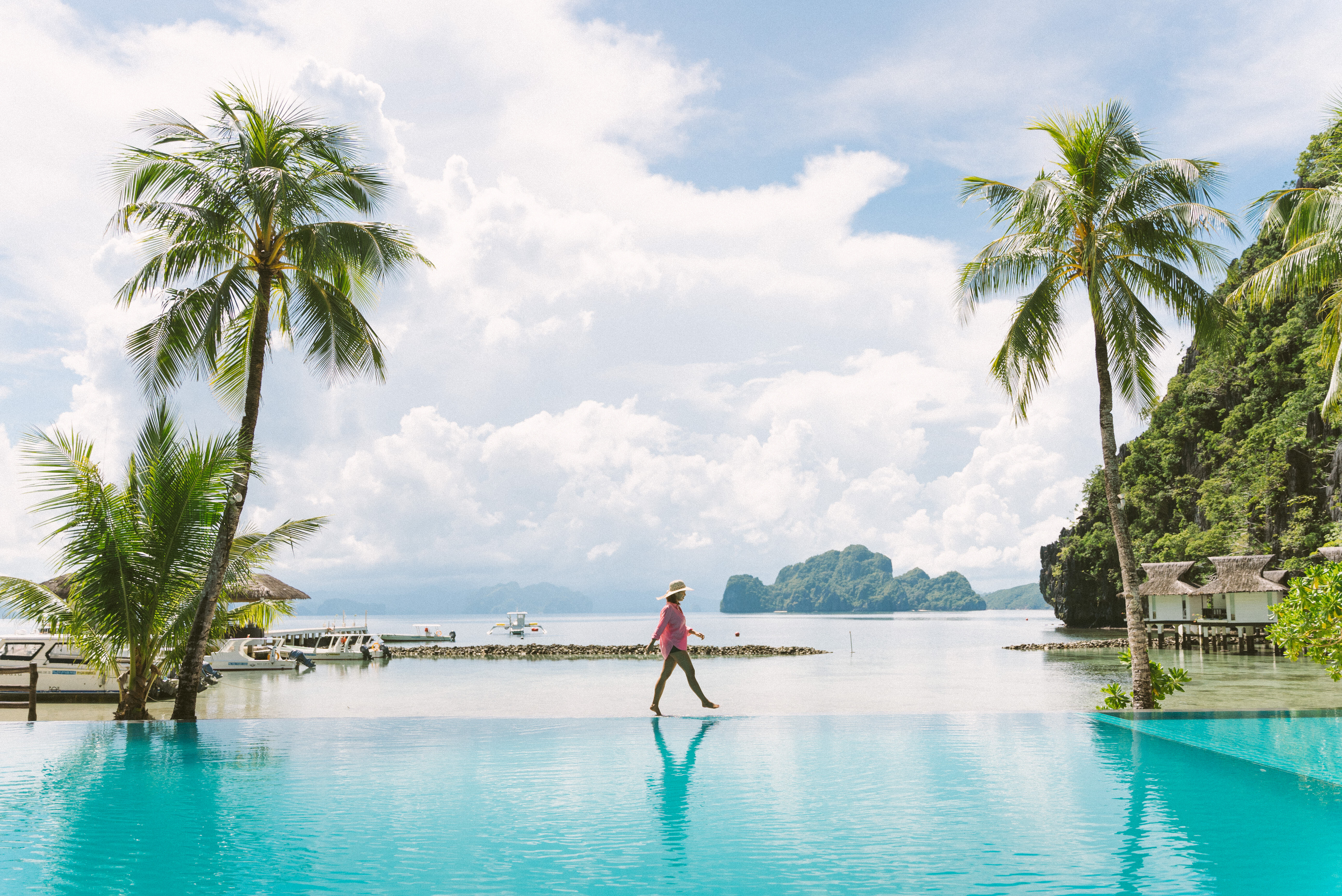 Filipijnen-El-Nido-Resorts-Miniloc-Zwembad