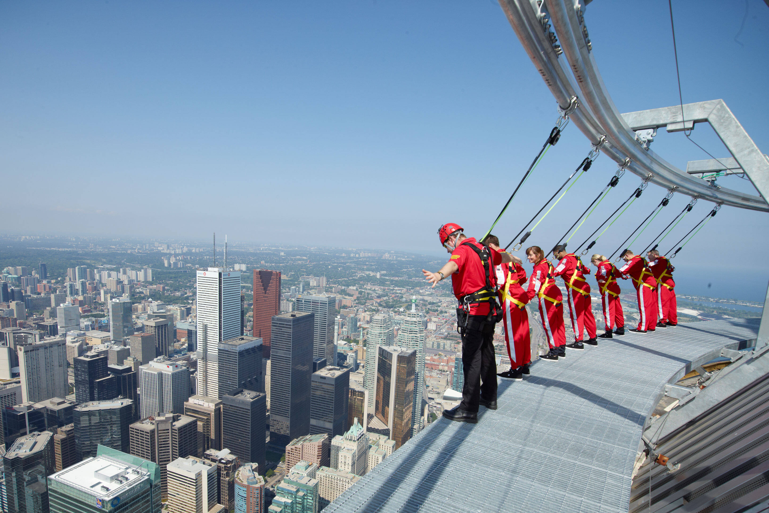Skywalk CN Tower Toronto Canada